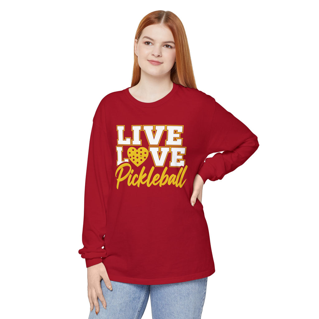 Live Love Pickleball Long Sleeve Tee