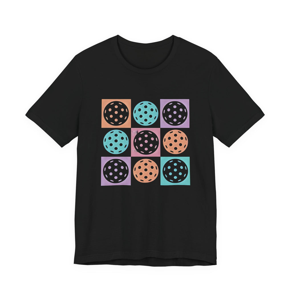 Cookie Pattern T‑Shirt — Colorful Retro Cookie Grid Tee