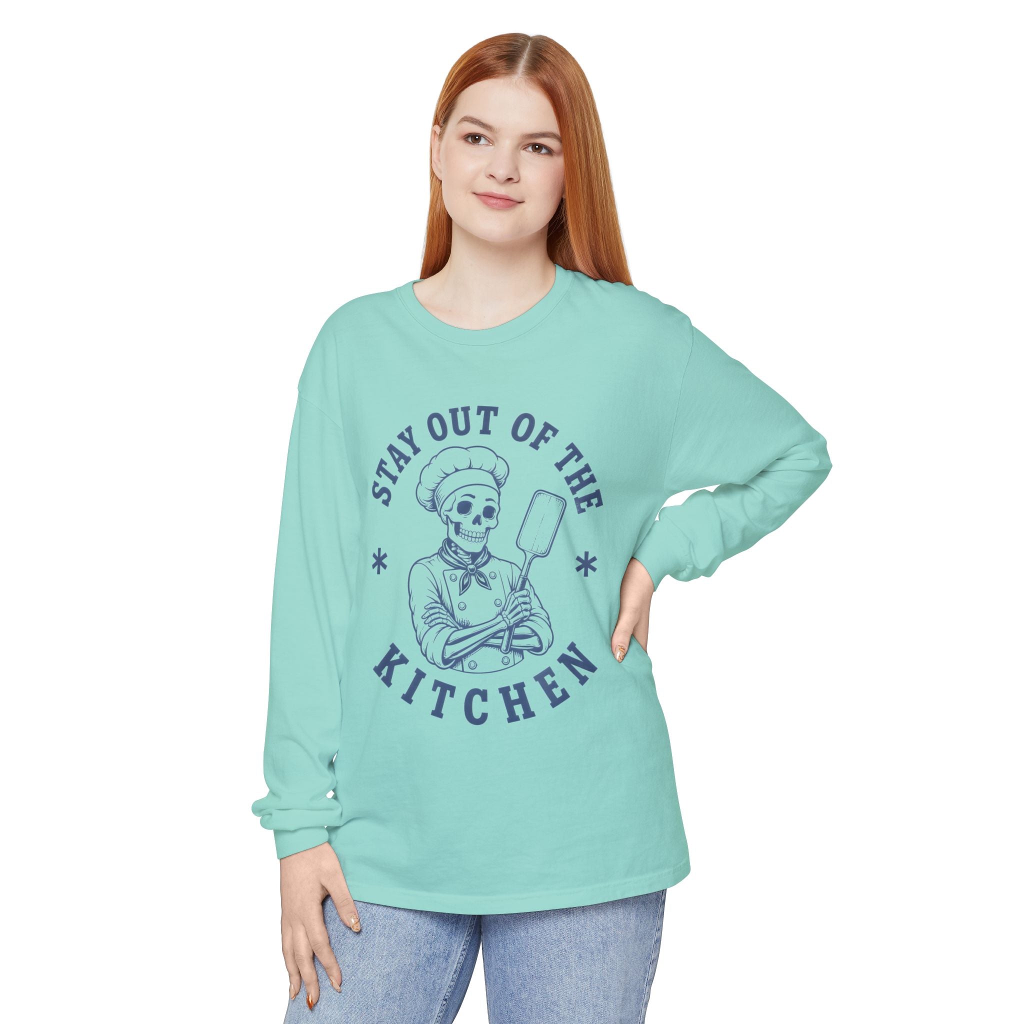 Stay Out of the Kitchen Long Sleeve Tee