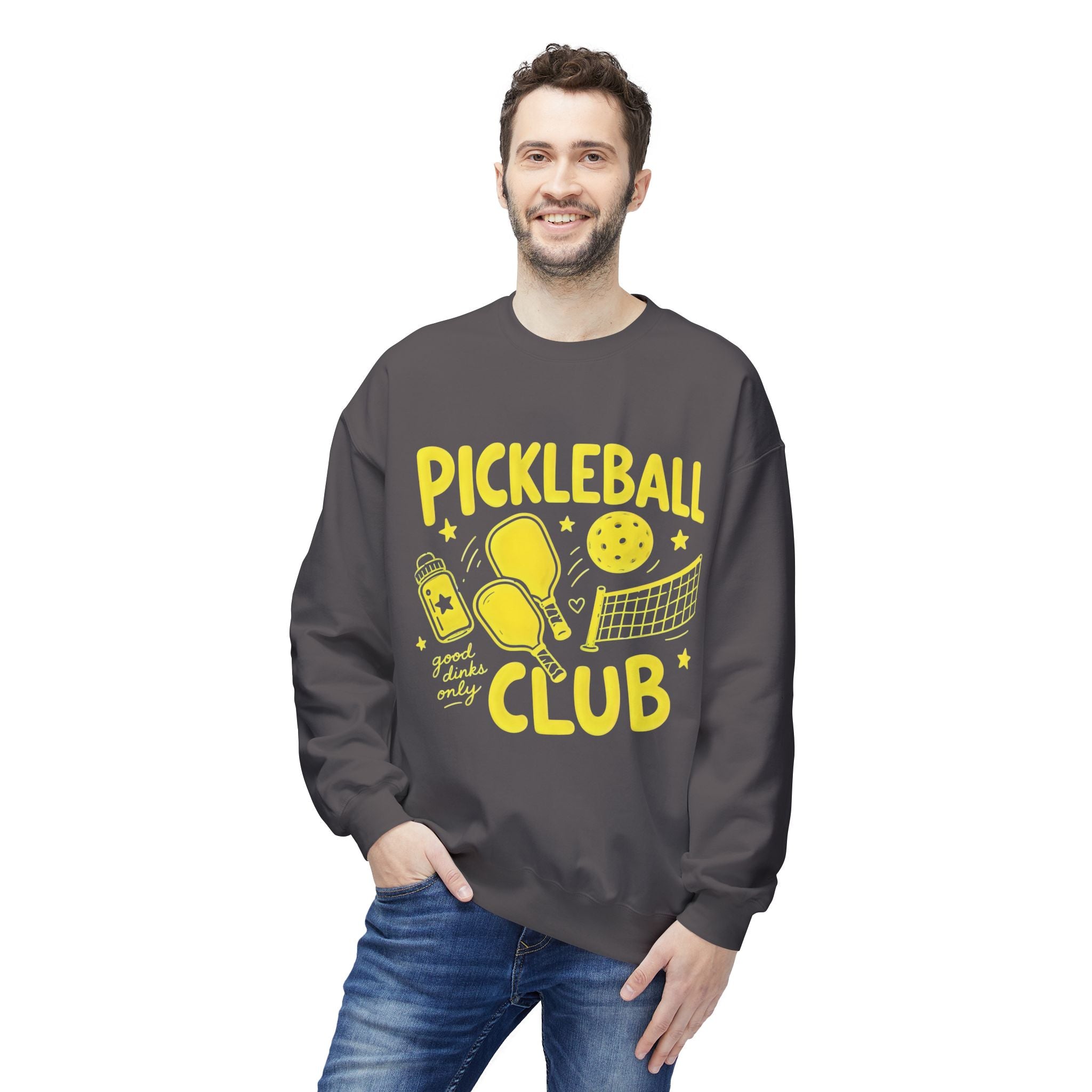 Pickleball Club Crewneck Sweatshirt
