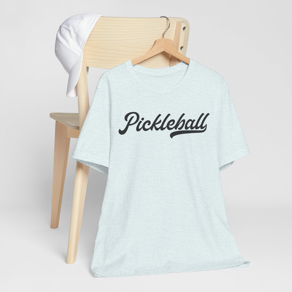 Pickleball Script Tee — Retro Pickleball Shirt for Players & Fans