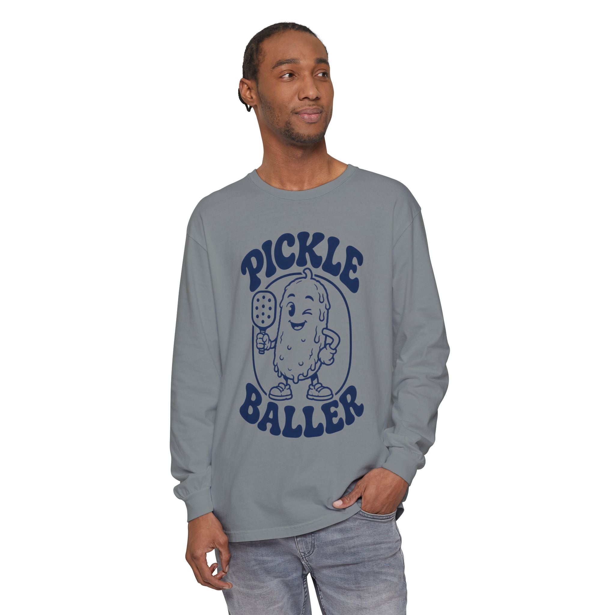 Pickle Baller Long Sleeve Tee