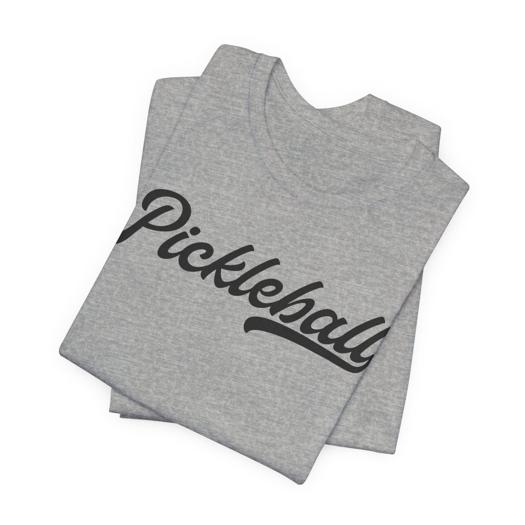 Pickleball Script Tee — Retro Pickleball Shirt for Players & Fans