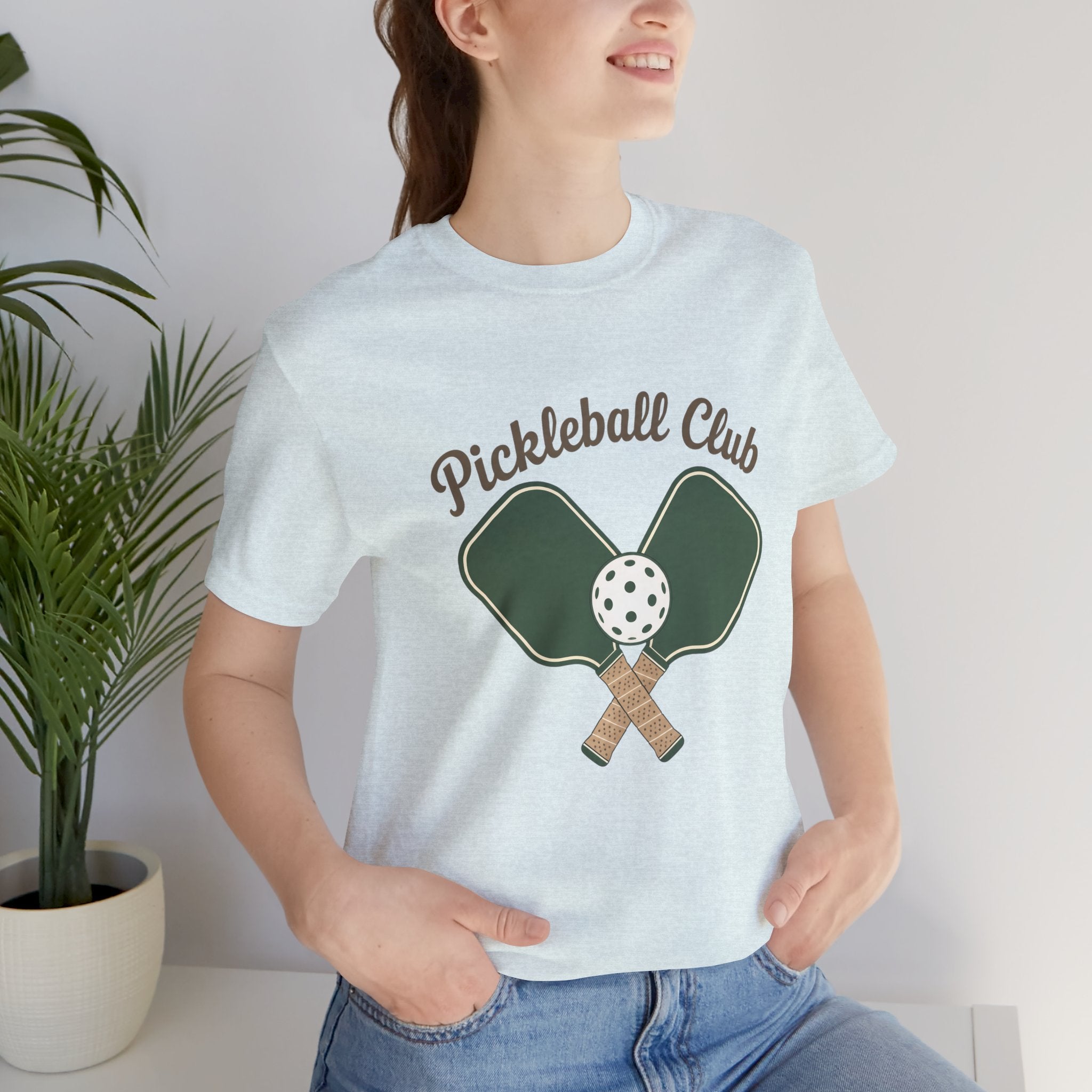 Pickleball Club Graphic Tee — Vintage Paddle & Ball T‑Shirt