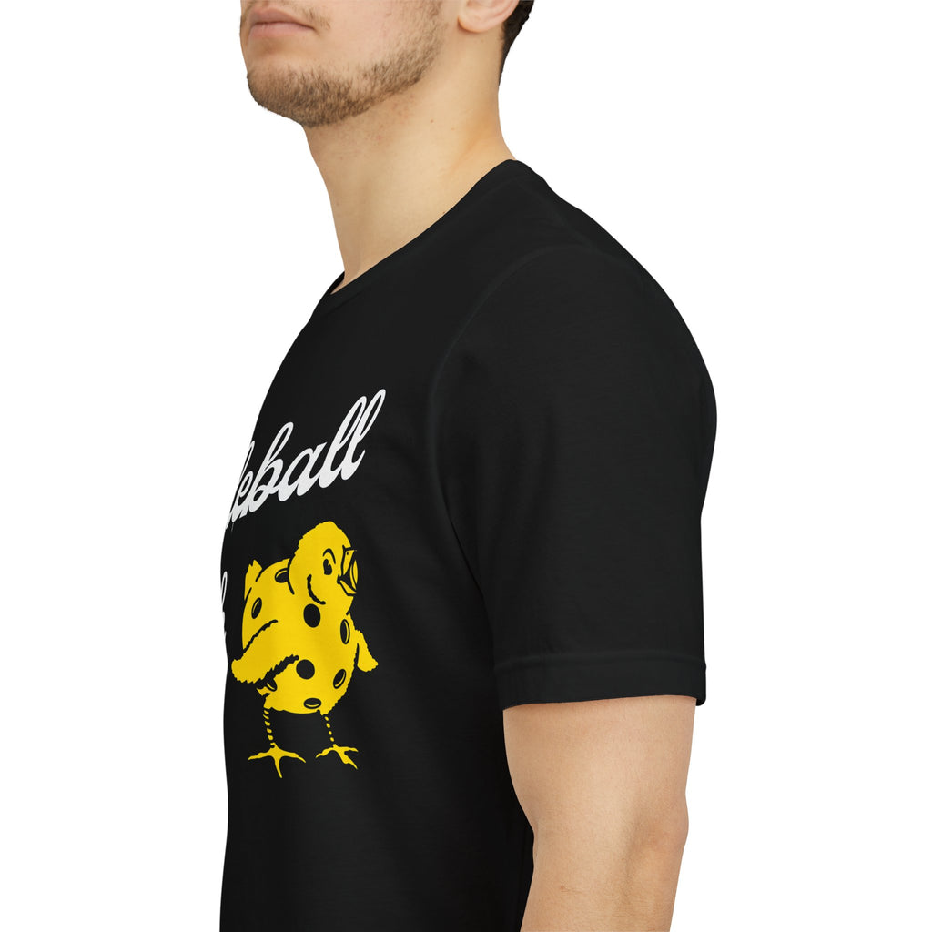 Pickleball Chick T‑Shirt — Cute Yellow Chick Pickleball Tee for Women & Players
