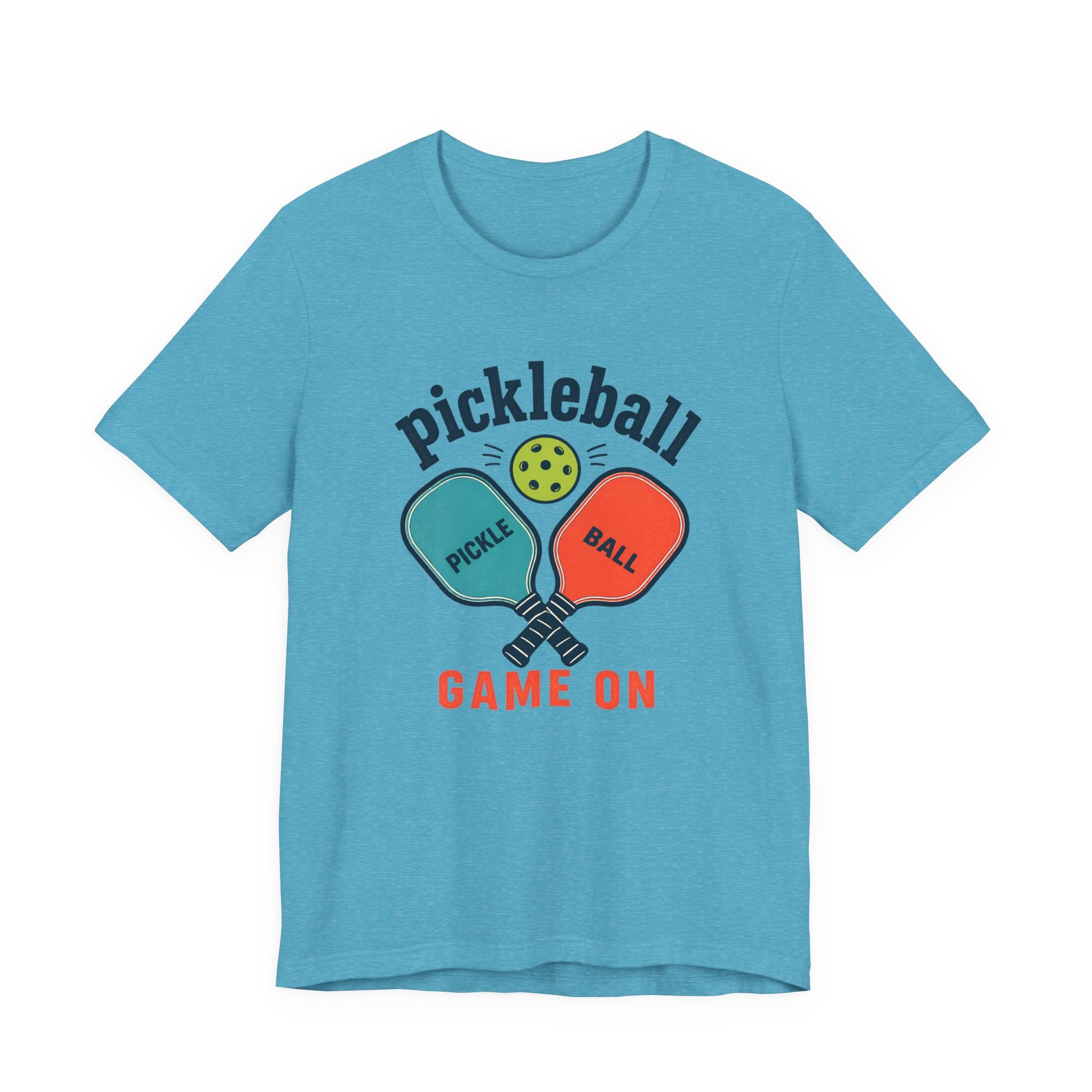 Pickleball 'Game On' Tee — Retro Pickleball Paddles Graphic T-Shirt