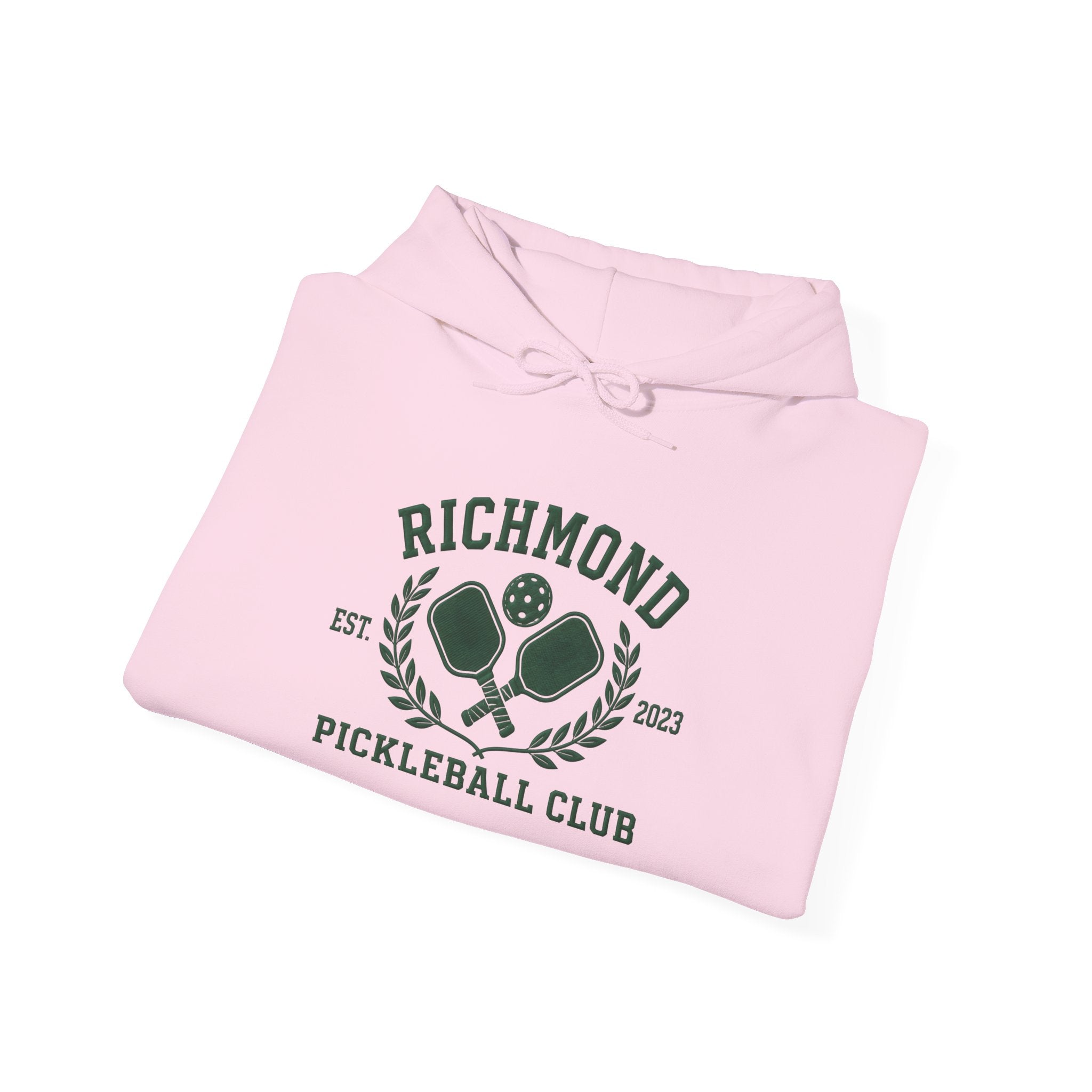 Richmond Pickleball Club Hoodie — Established 2021 Club Crest Sweatshirt