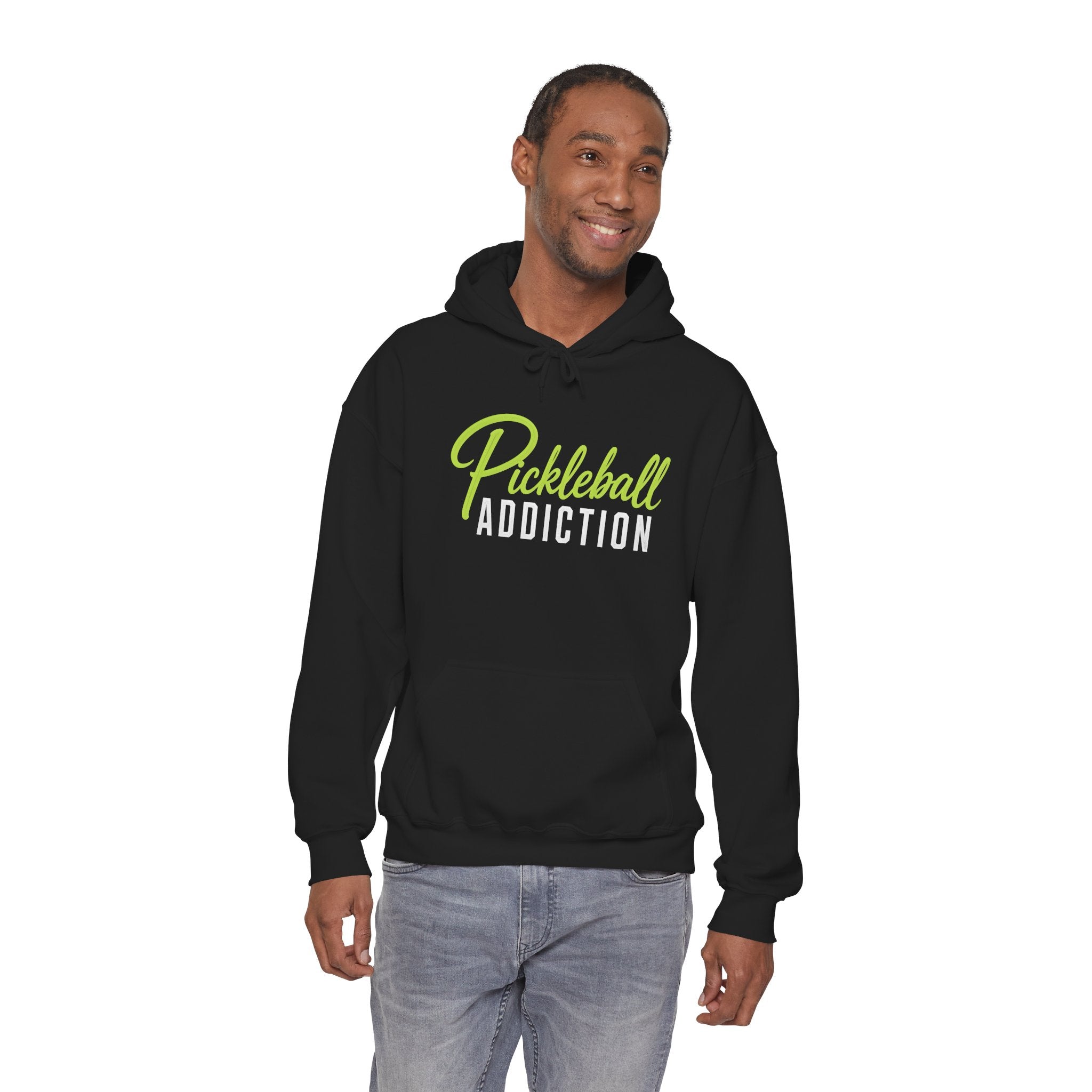 Pickleball Addiction Hoodie - Pickleball Sports Pullover for Players & Fans