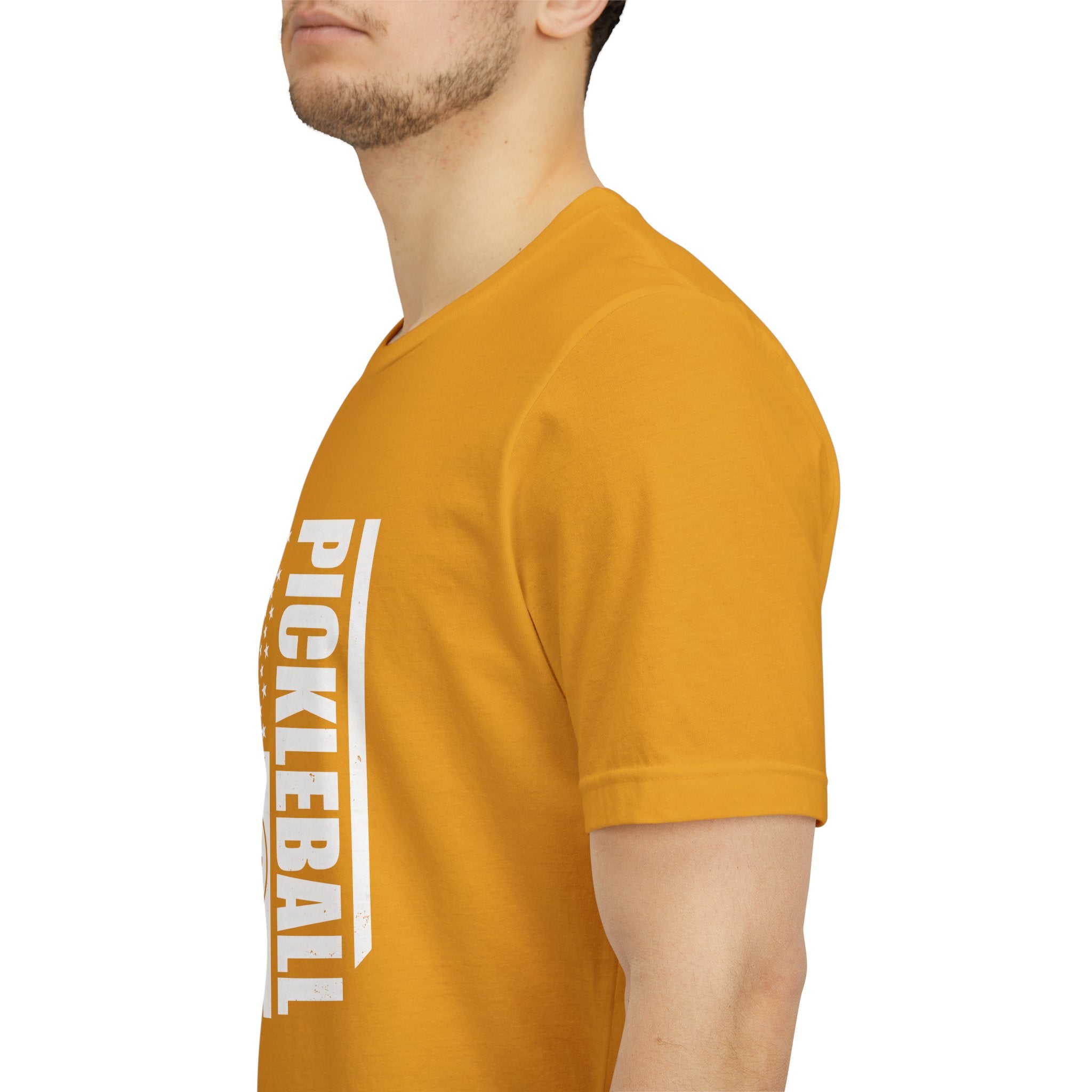 Pickleball Flag Tee — American Pickleball Player T-Shirt
