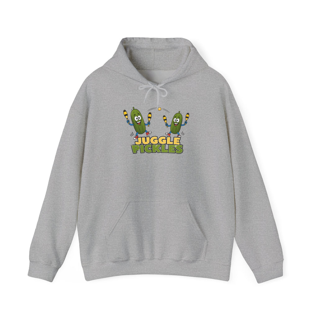 Juggling Pickles Hoodie - Funny Retro 'Juggle Pickle' Graphic Sweatshirt