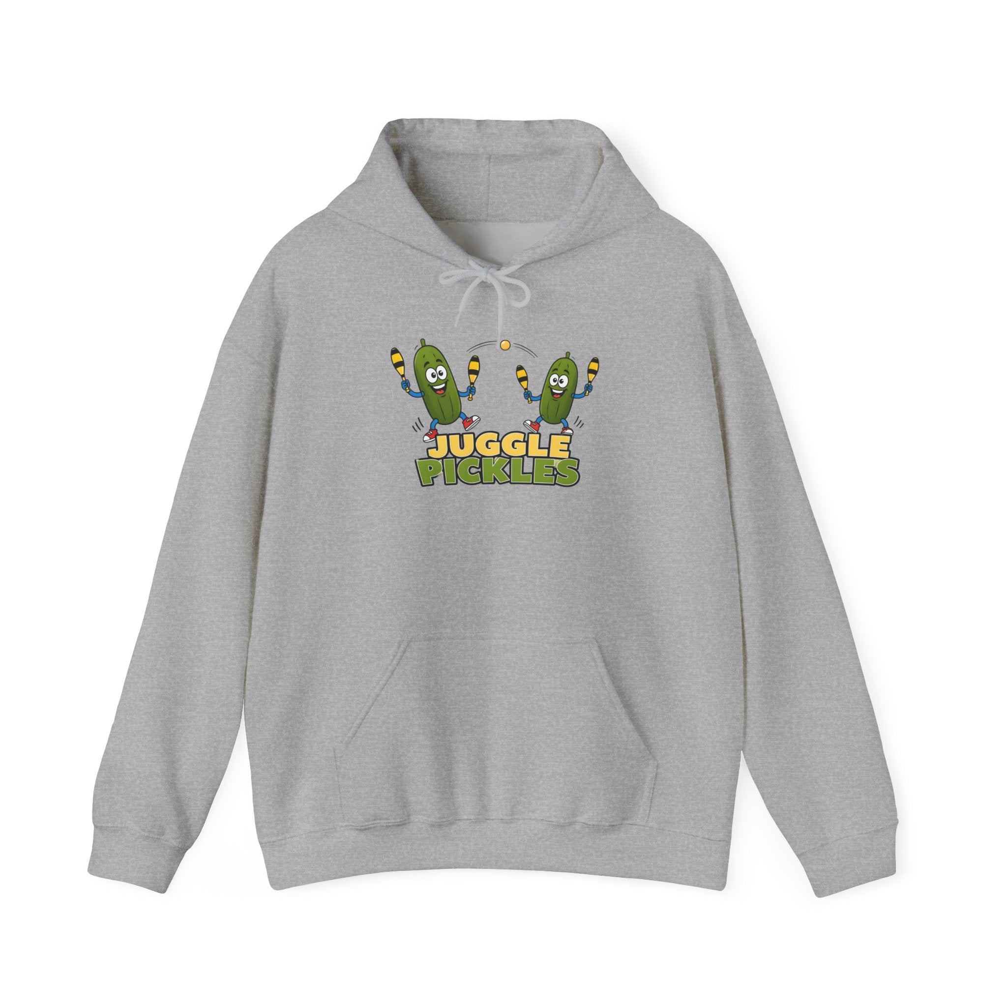Juggling Pickles Hoodie - Funny Retro 'Juggle Pickle' Graphic Sweatshirt