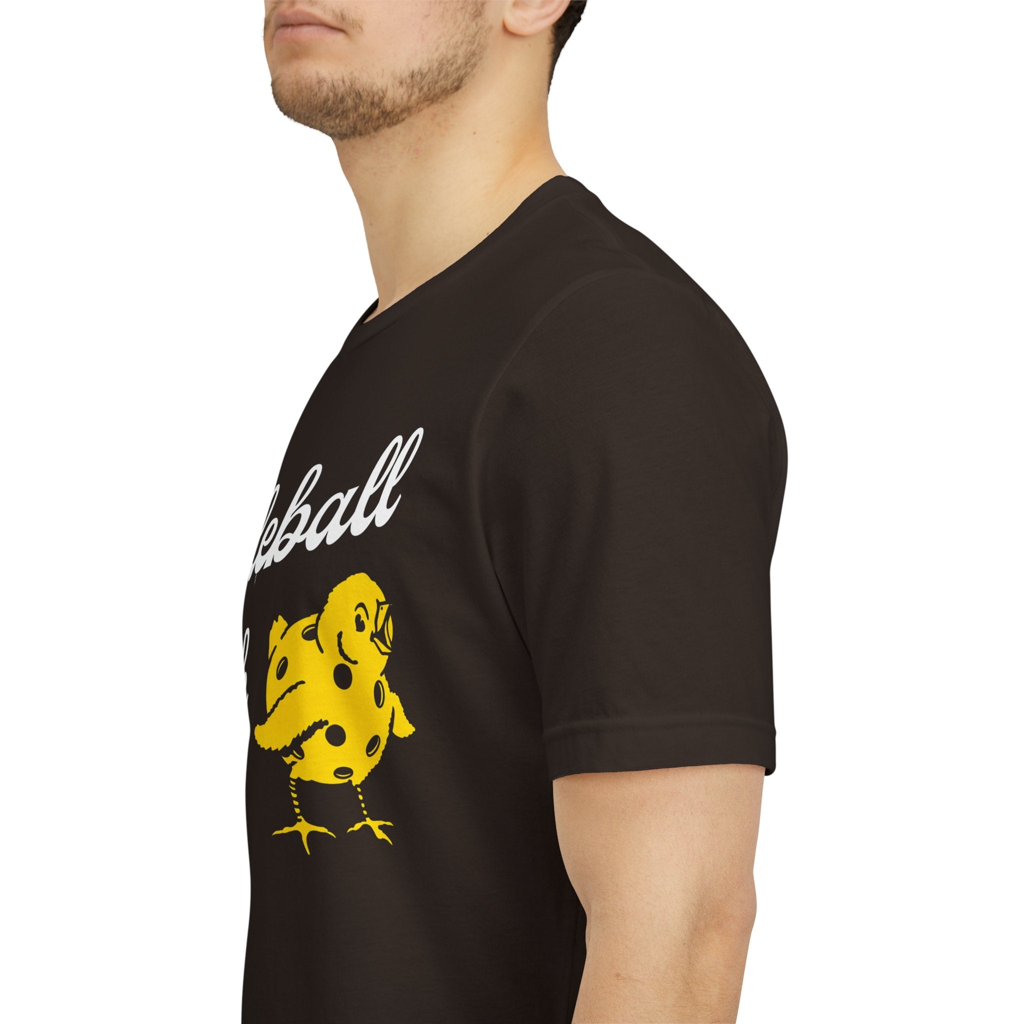 Pickleball Chick T‑Shirt — Cute Yellow Chick Pickleball Tee for Women & Players