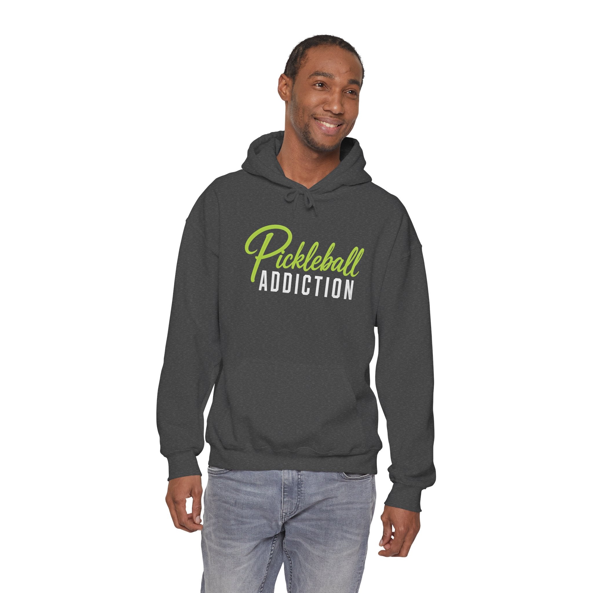 Pickleball Addiction Hoodie - Pickleball Sports Pullover for Players & Fans