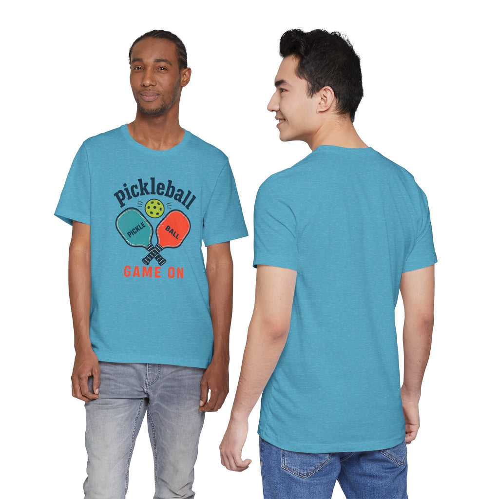 Pickleball 'Game On' Tee — Retro Pickleball Paddles Graphic T-Shirt
