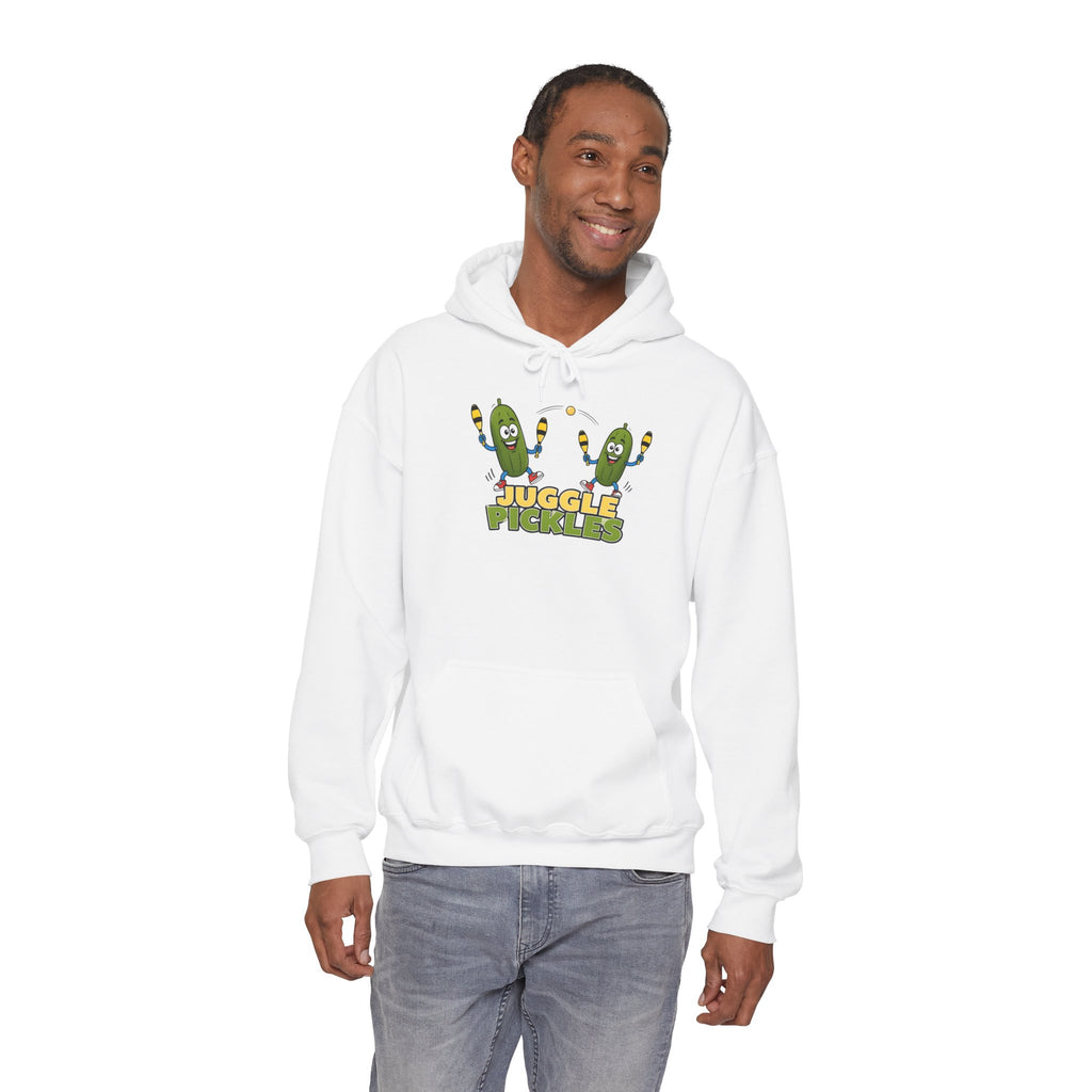 Juggling Pickles Hoodie - Funny Retro 'Juggle Pickle' Graphic Sweatshirt