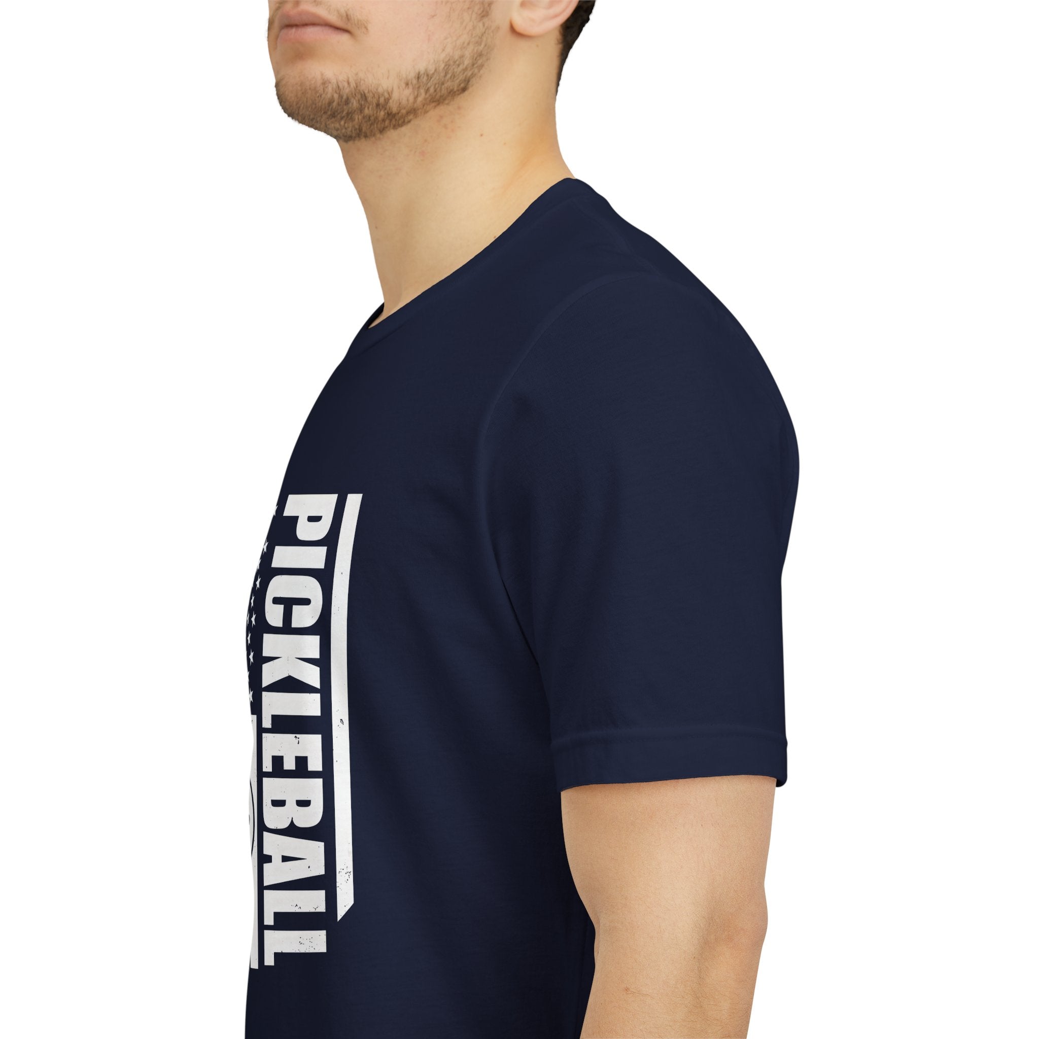 Pickleball Flag Tee — American Pickleball Player T-Shirt