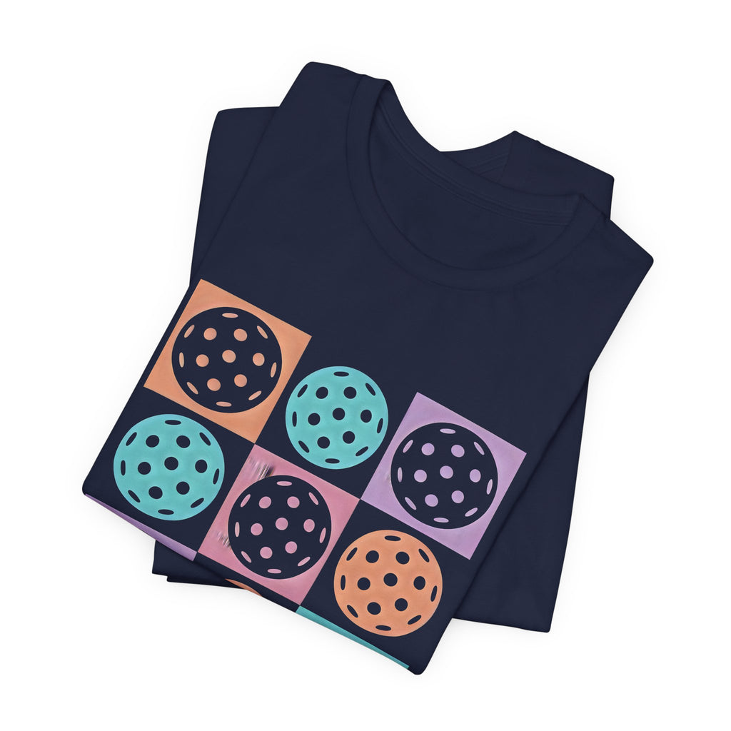 Cookie Pattern T‑Shirt — Colorful Retro Cookie Grid Tee