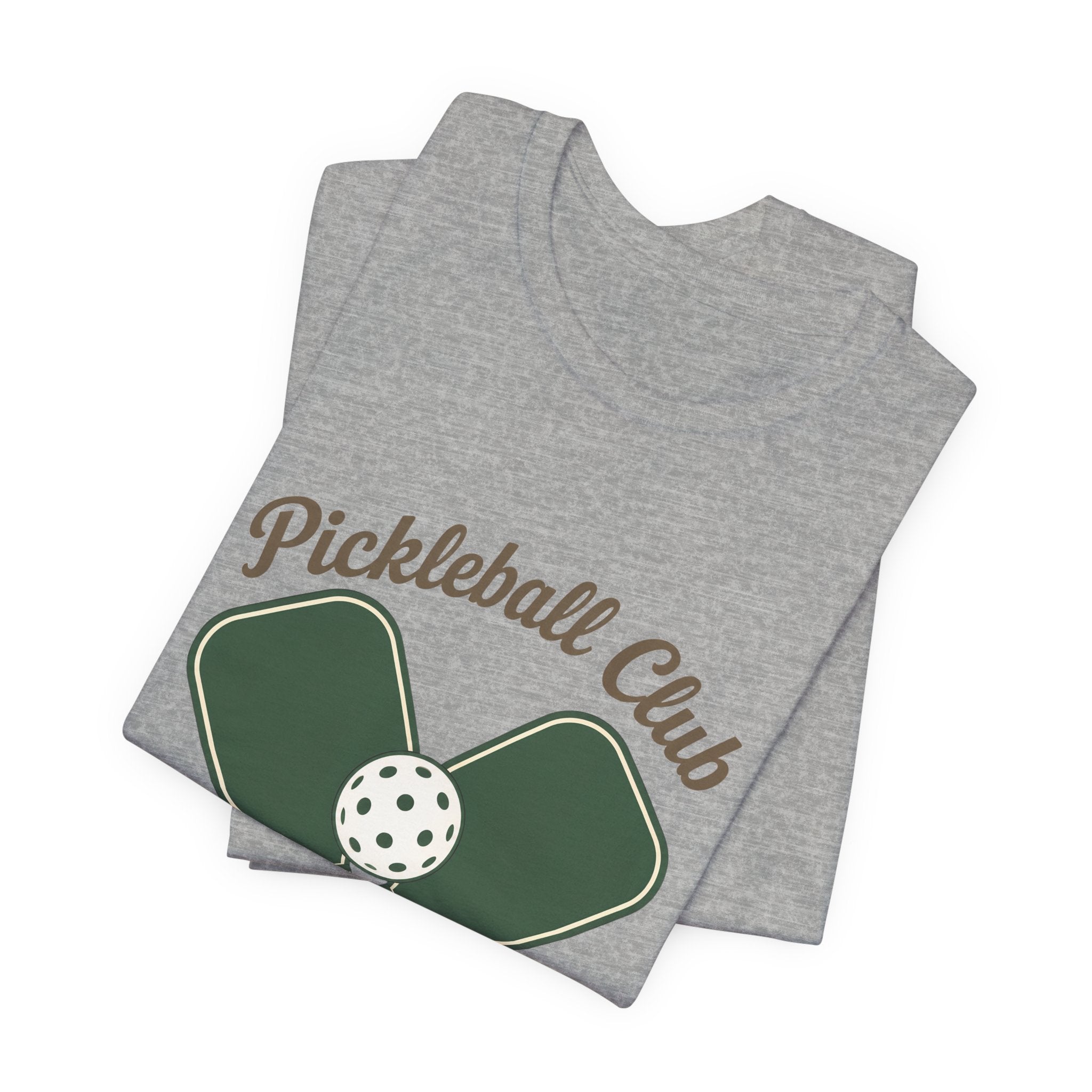 Pickleball Club Graphic Tee — Vintage Paddle & Ball T‑Shirt