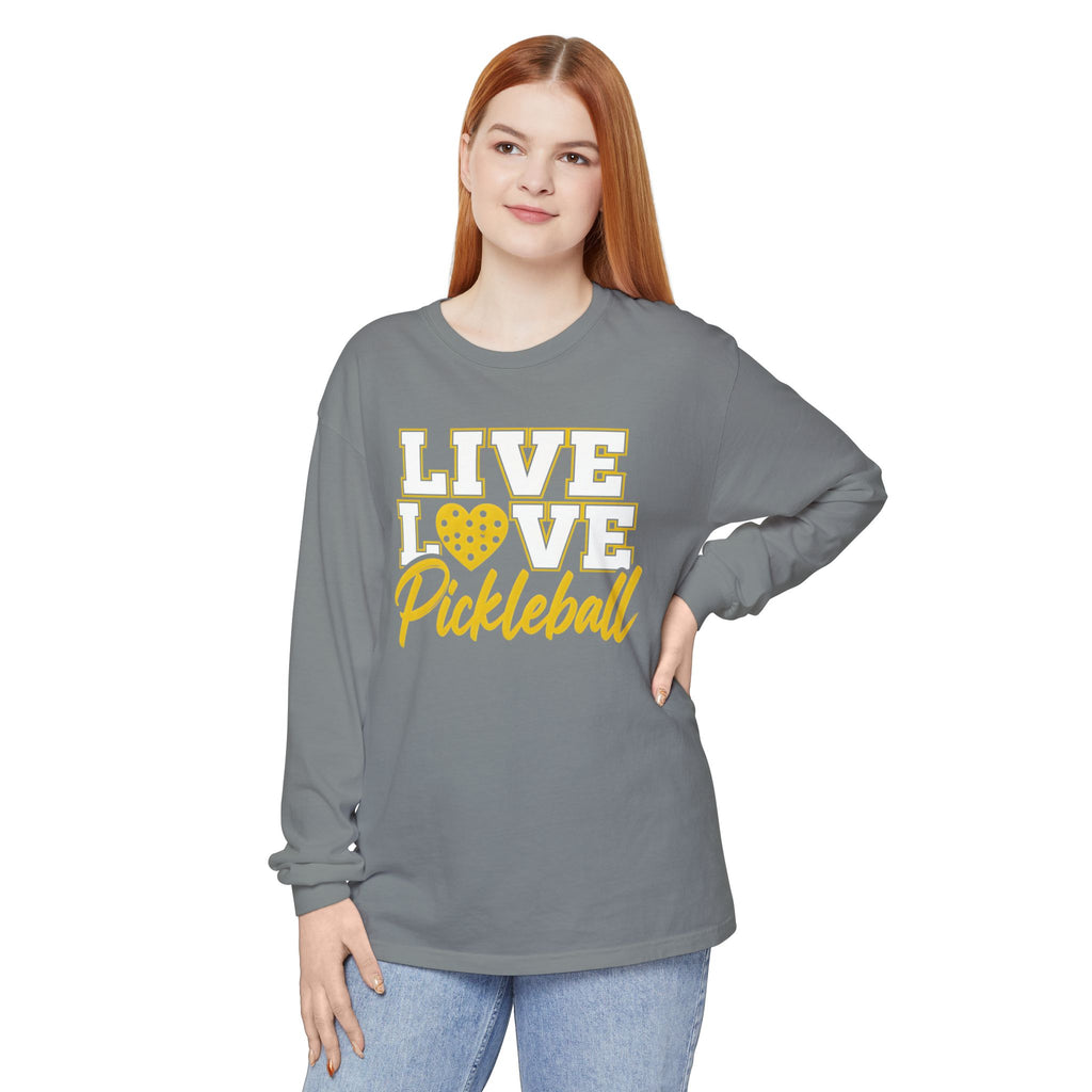 Live Love Pickleball Long Sleeve Tee