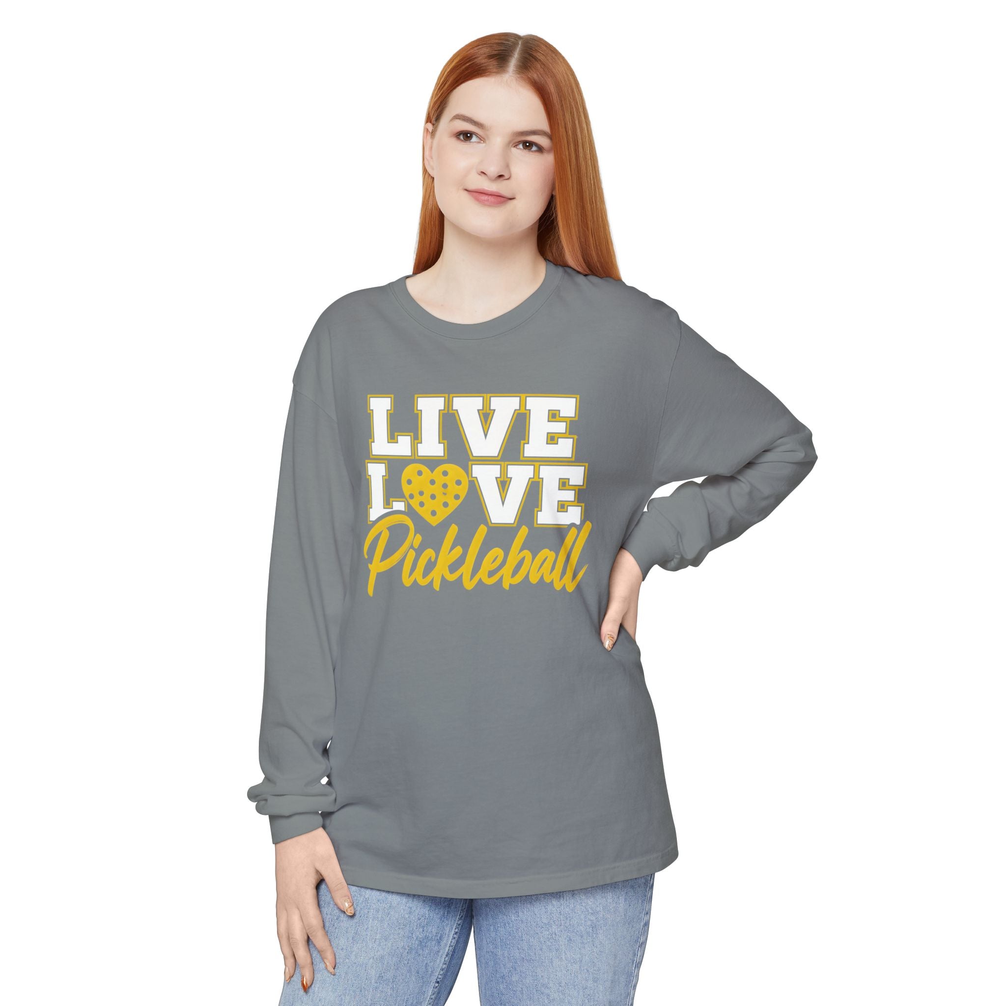 Live Love Pickleball Long Sleeve Tee