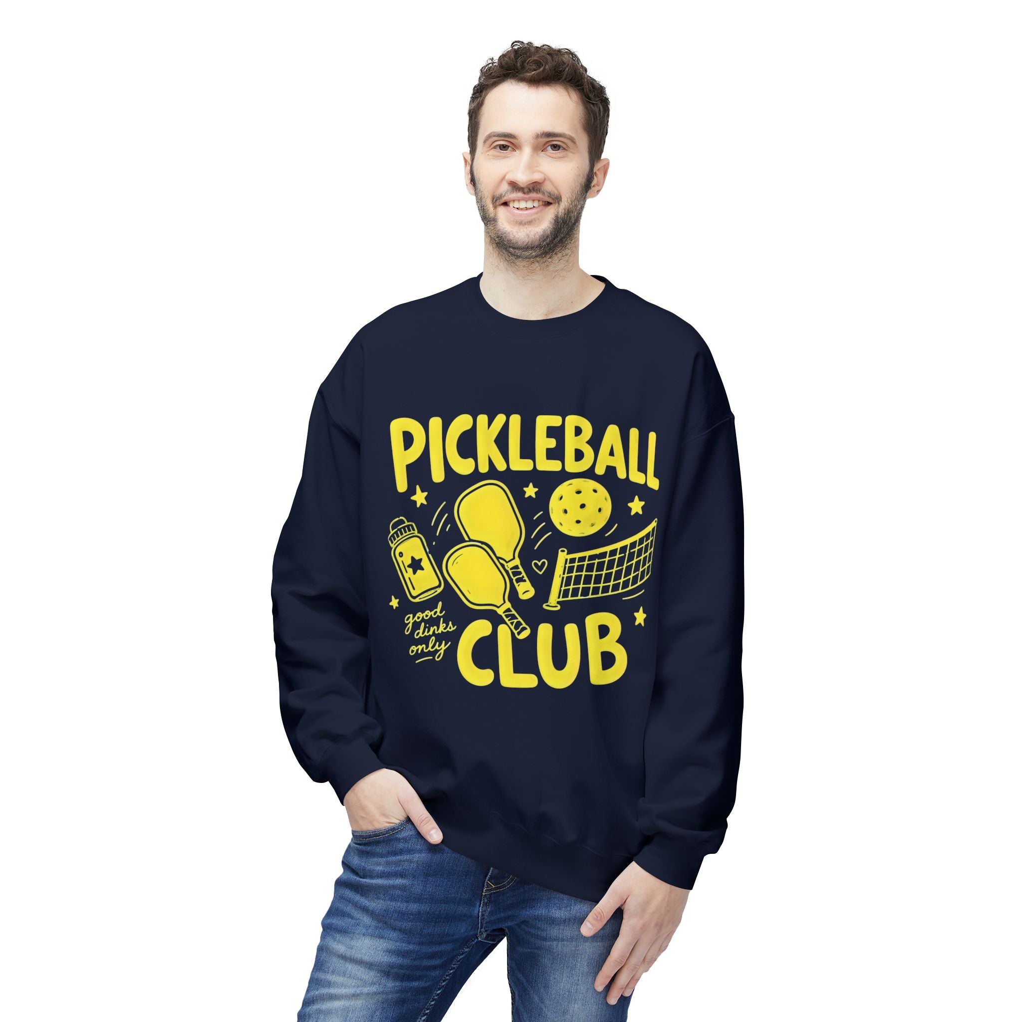 Pickleball Club Crewneck Sweatshirt