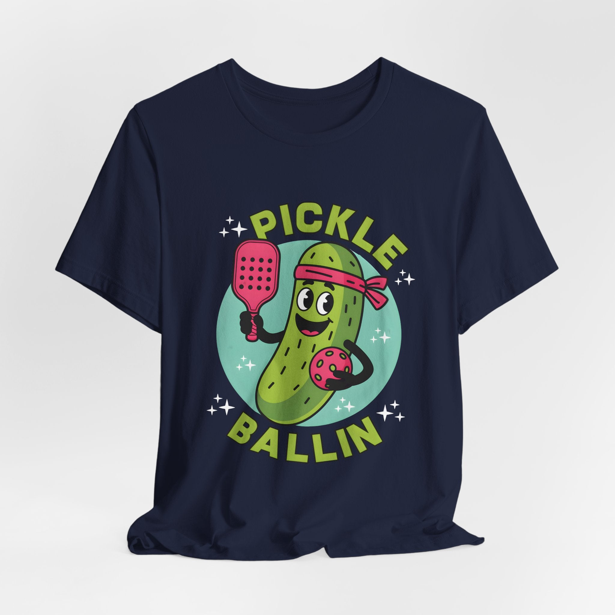 Pickle Ballin' Tee — Funny Pickle Pickleball T-Shirt