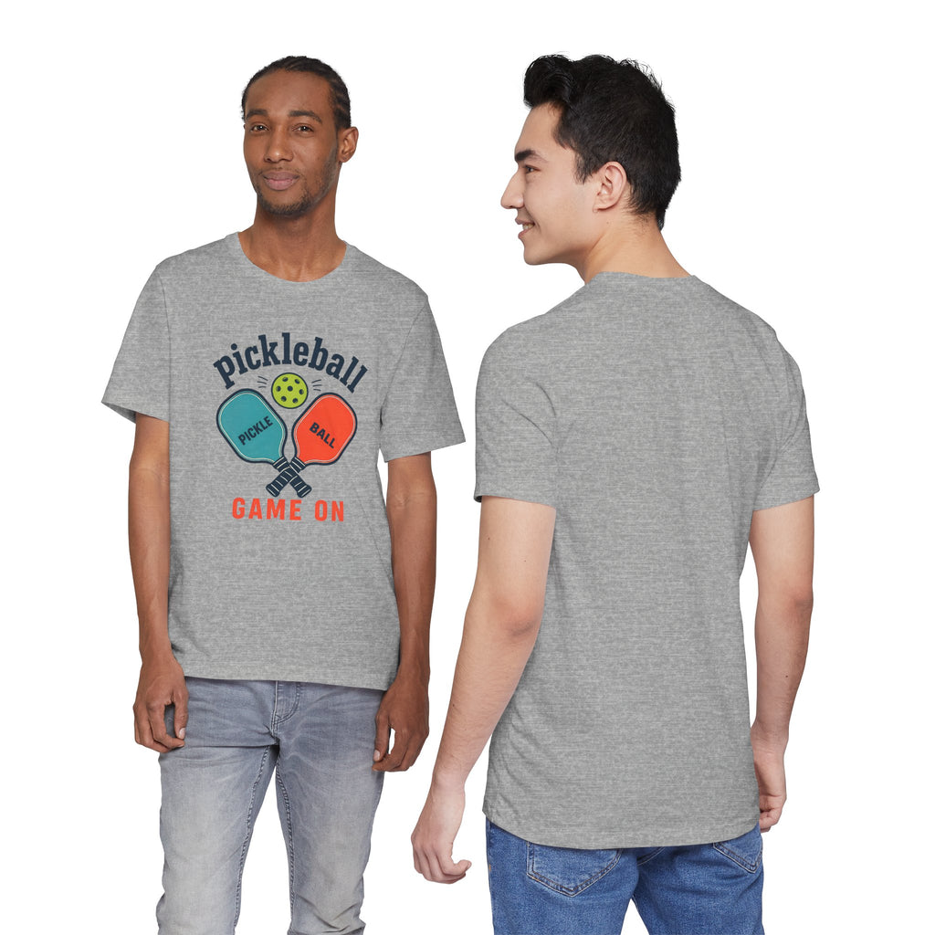 Pickleball 'Game On' Tee — Retro Pickleball Paddles Graphic T-Shirt