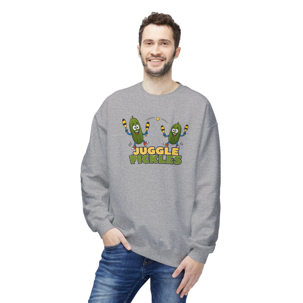 Juggle Pickles Crewneck Sweatshirt