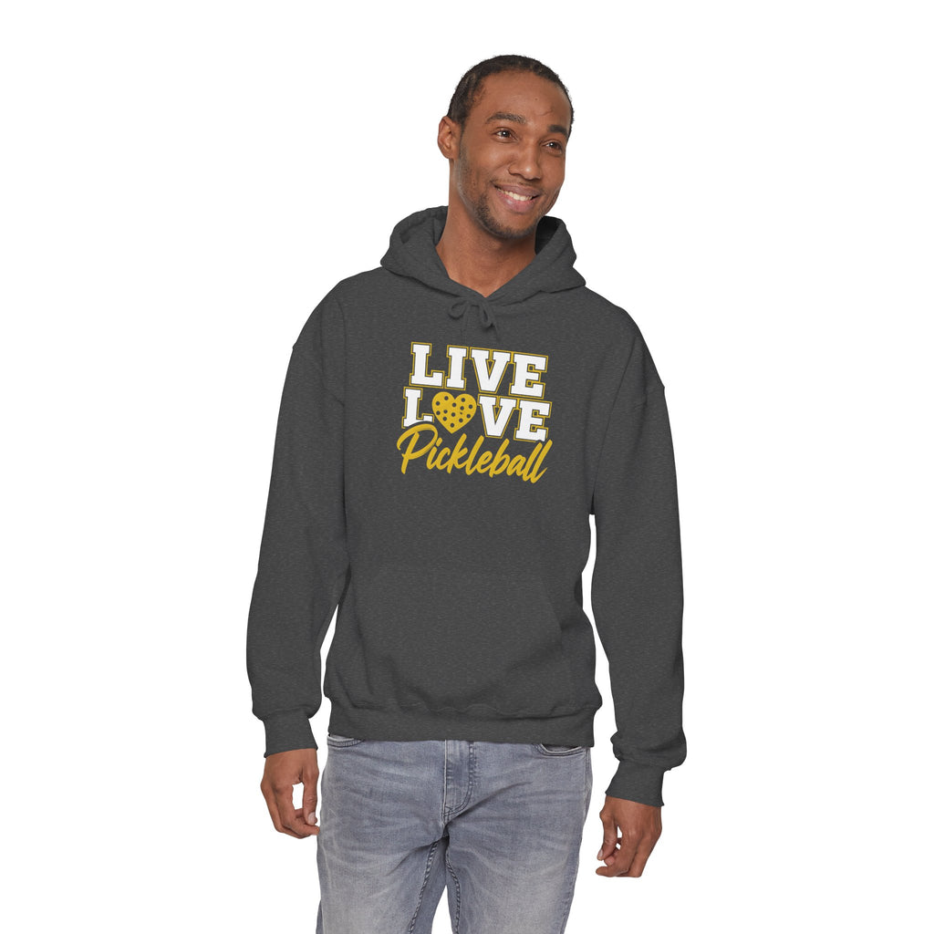 Live Love Pickleball Hoodie — Pickleball Player Gift Pullover