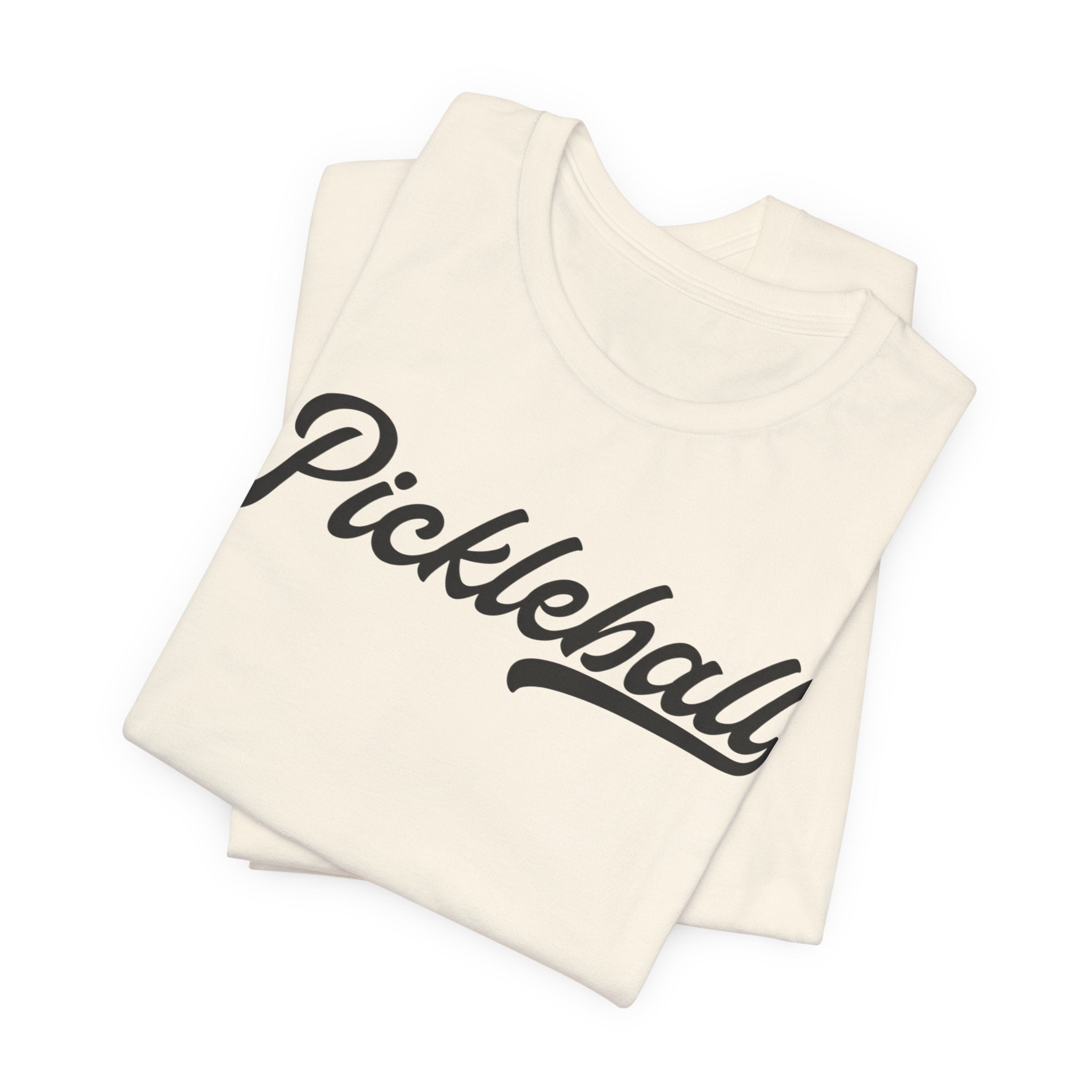 Pickleball Script Tee — Retro Pickleball Shirt for Players & Fans