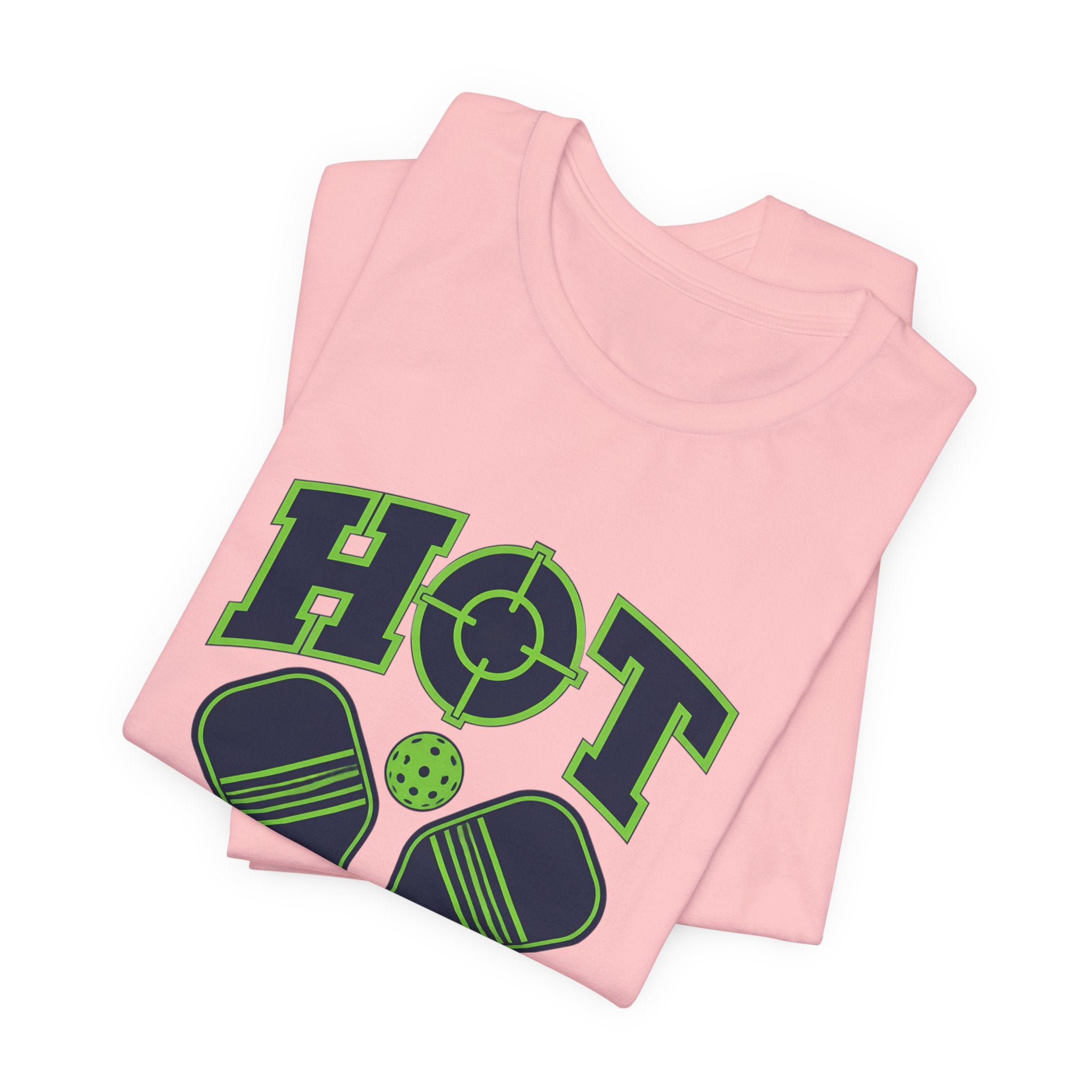 Hot Shotz Pickleball T‑Shirt — Pickleball Paddle Graphic Tee