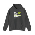 Pickleball Hoodie - "Eat Sleep Pickleball Repeat" Pullover for Players & Fans