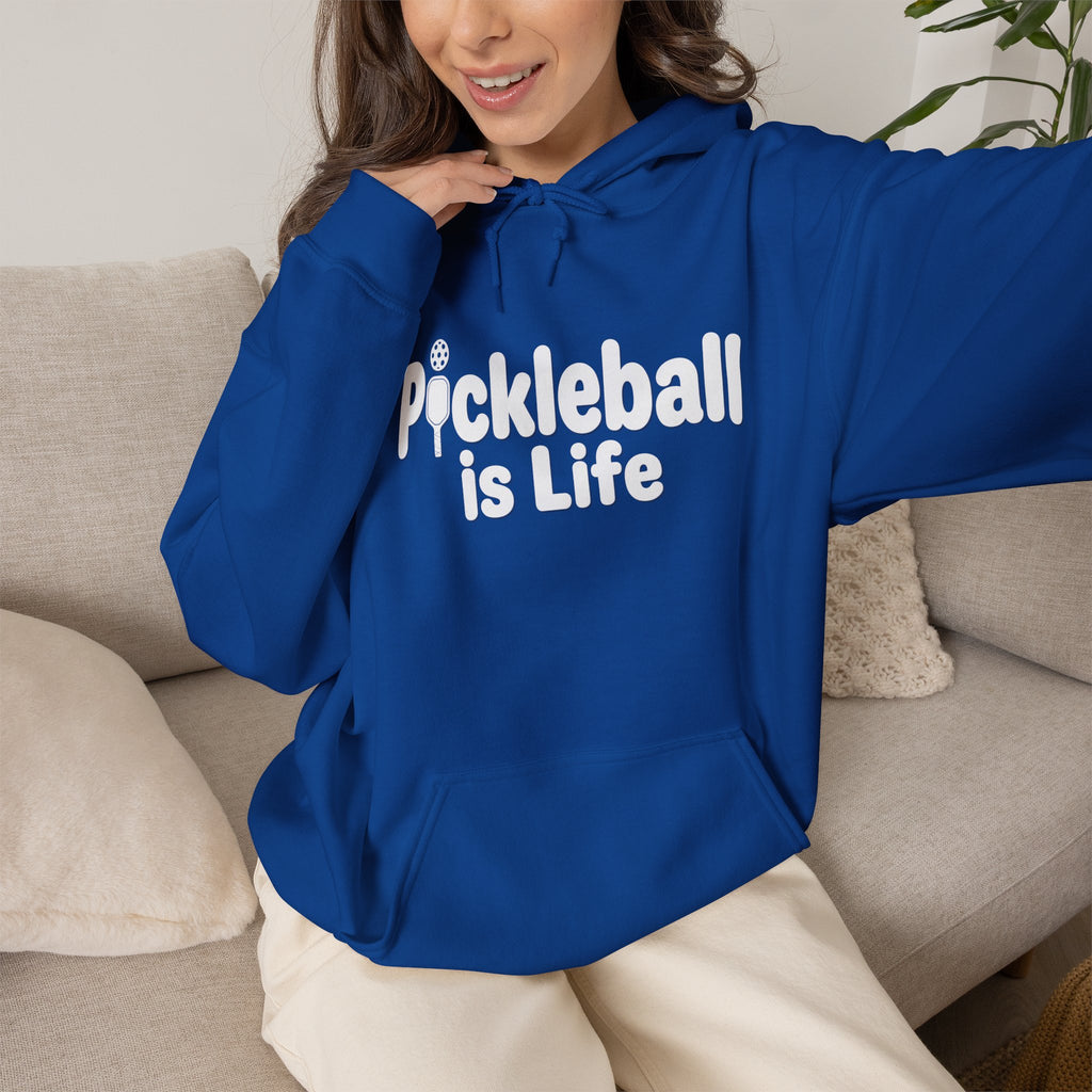 Pickleball Is Life Hoodie — Funny Pickleball Player Pullover