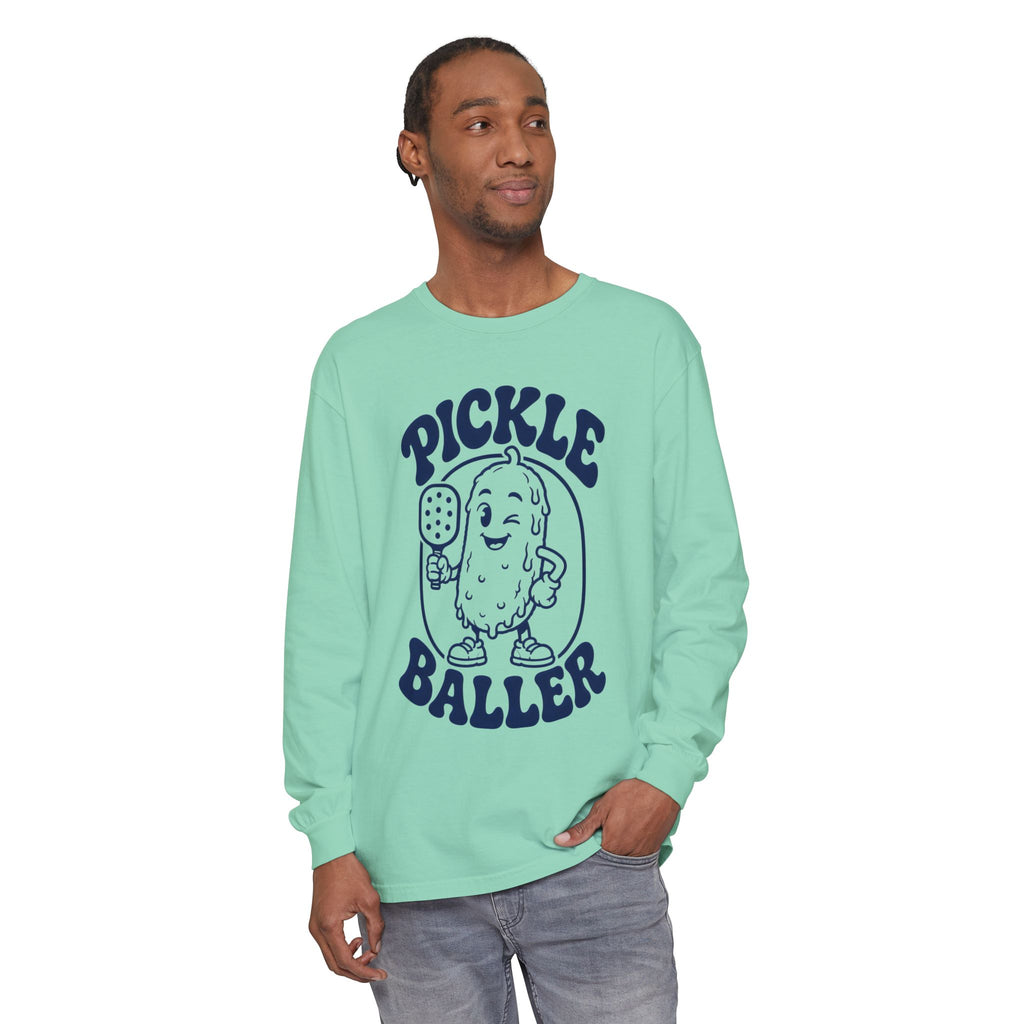 Pickle Baller Long Sleeve Tee