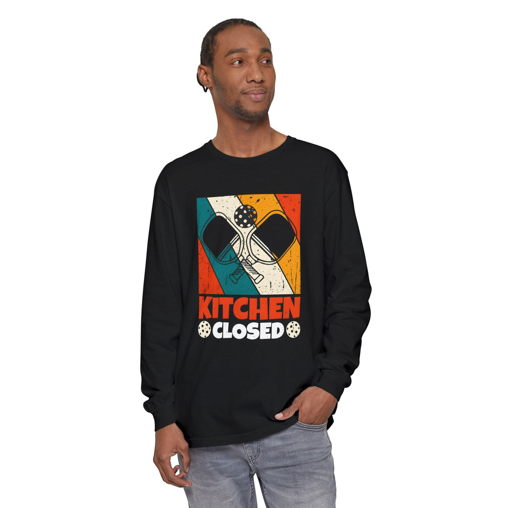 Unisex Garment-dyed Long Sleeve T-Shirt