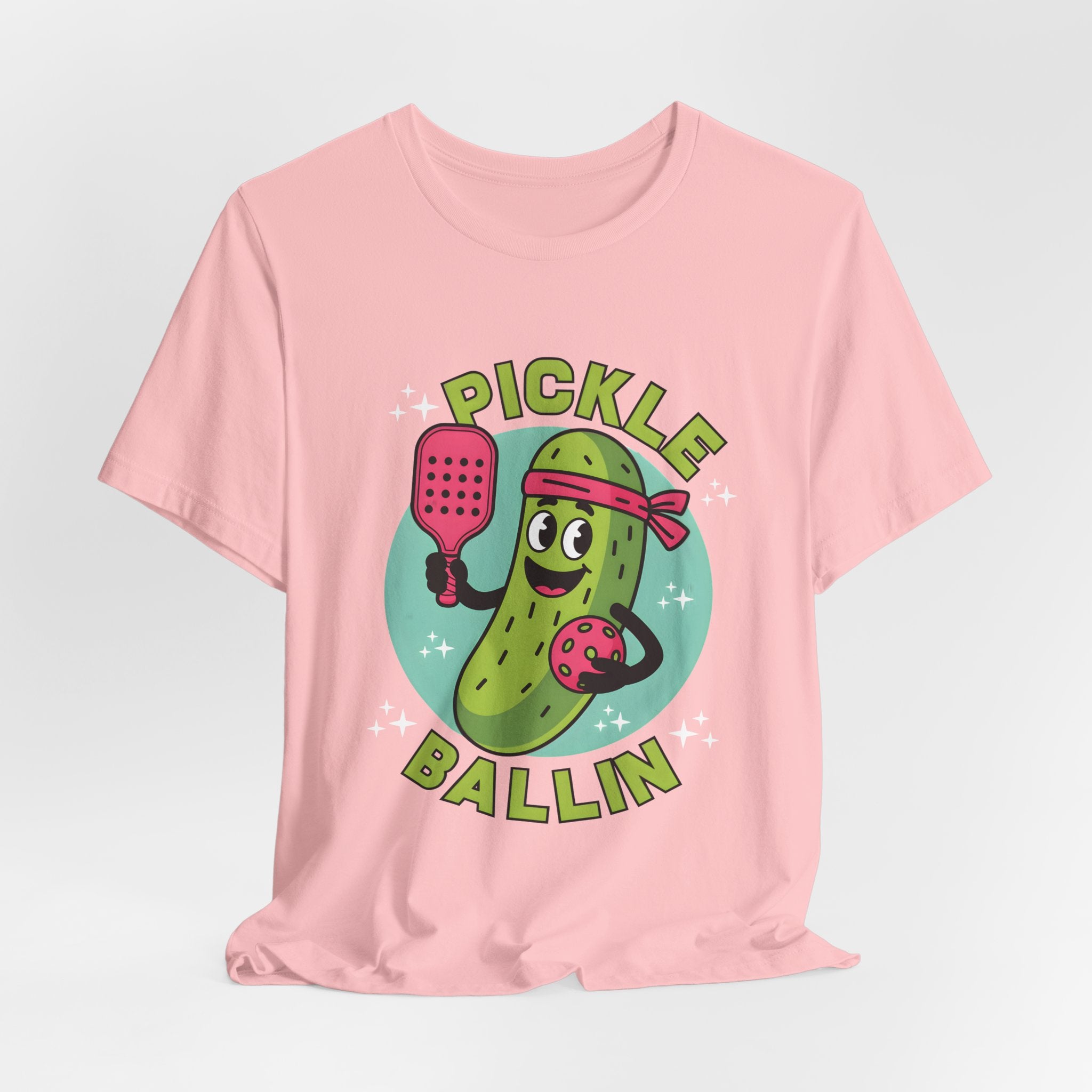 Pickle Ballin' Tee — Funny Pickle Pickleball T-Shirt