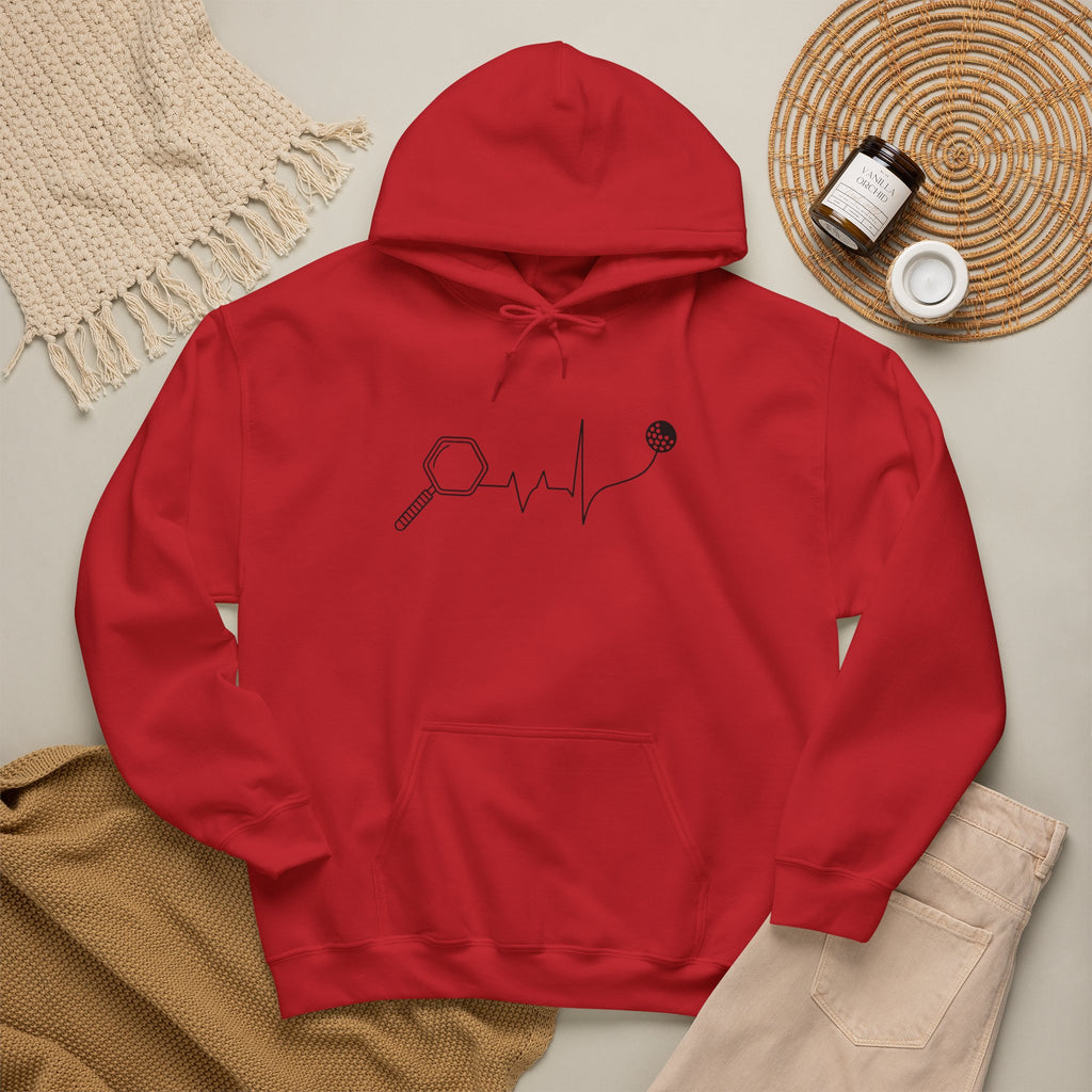 Microscope Heartbeat Hoodie — Science Lover Lab Tech Sweatshirt