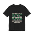 Pickleball Is My Jam T-Shirt — Vintage Courts & Paddle Icons, "Drink Responsibly" Tee