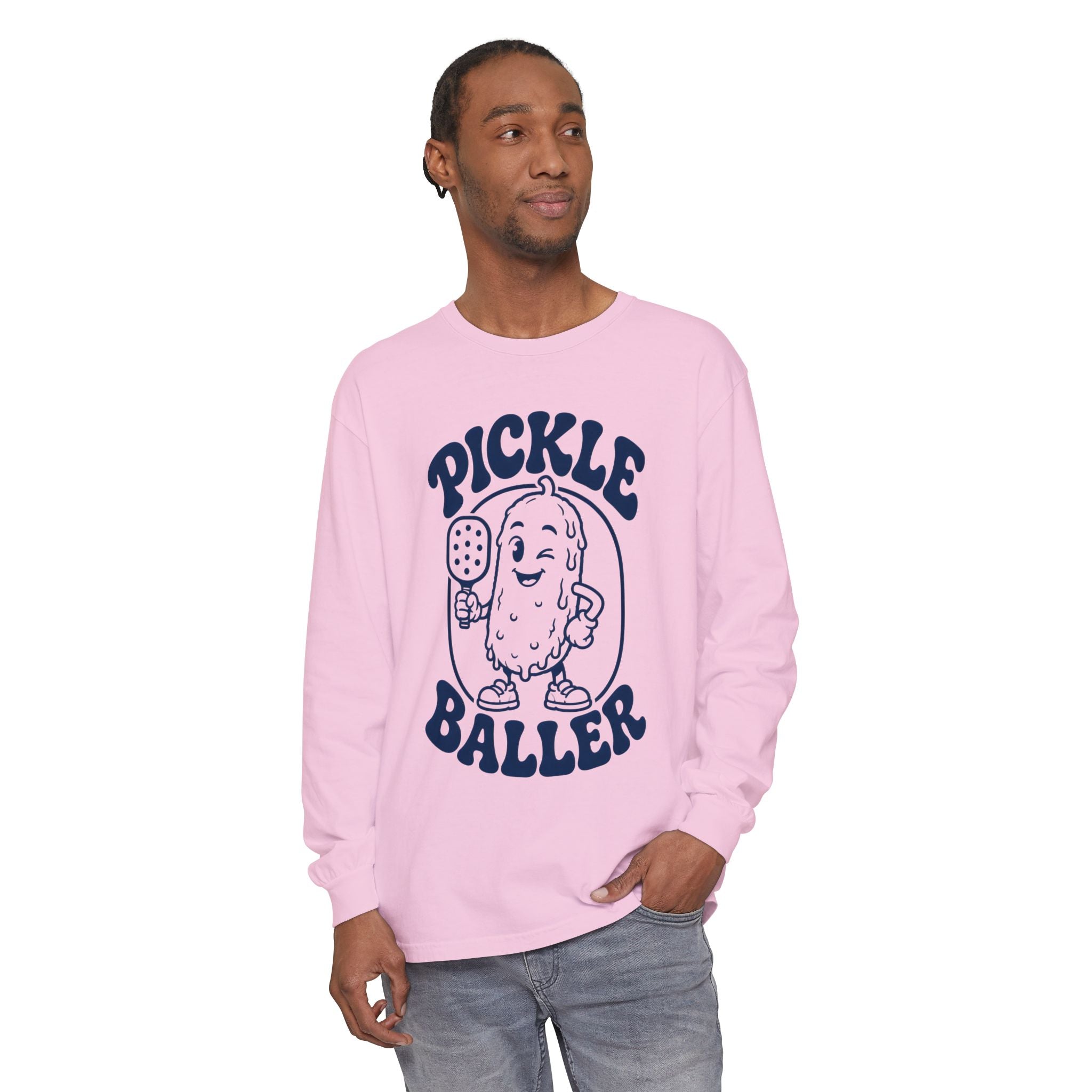 Pickle Baller Long Sleeve Tee