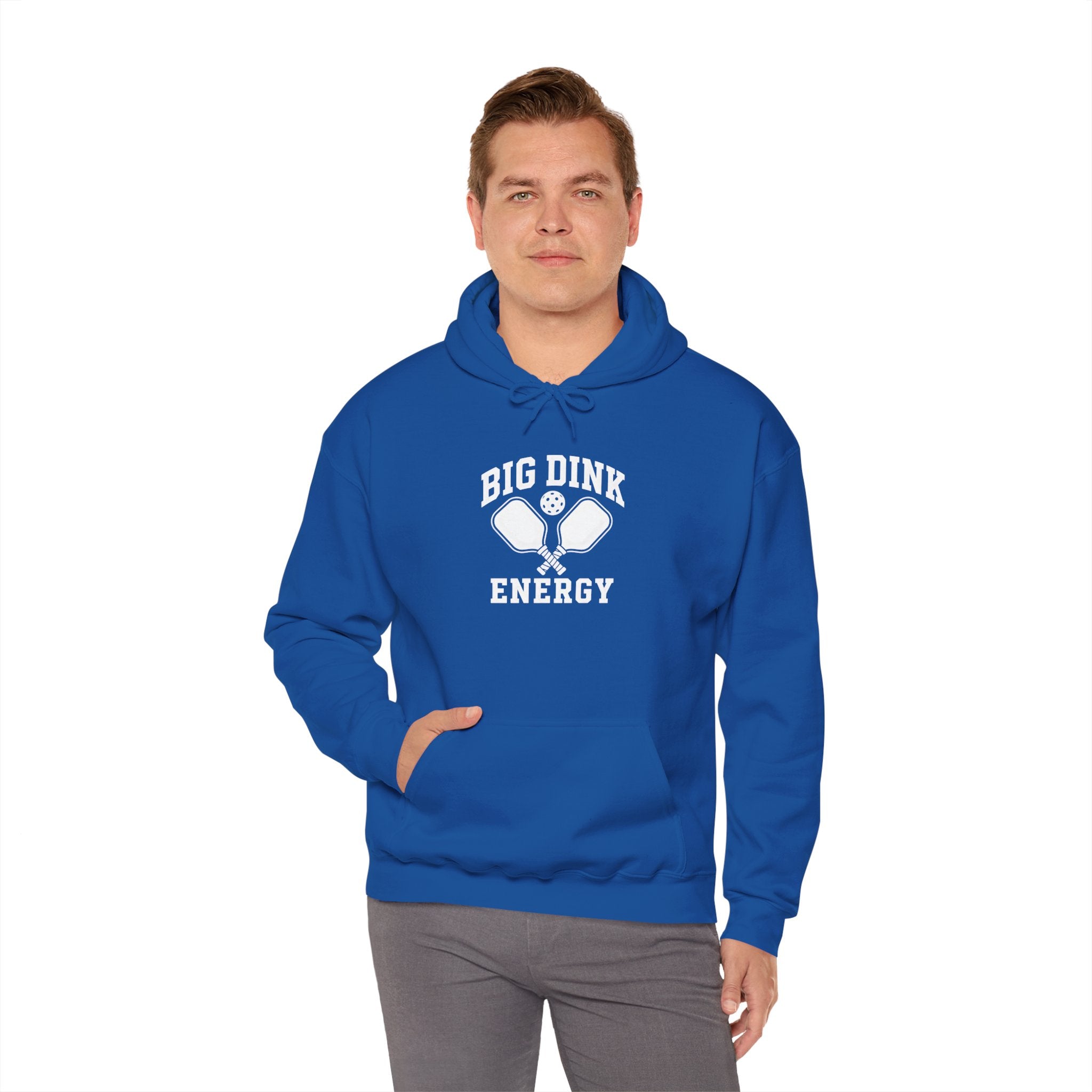 Big Dink Energy Hoodie - Pickleball Paddle Graphic Sweatshirt