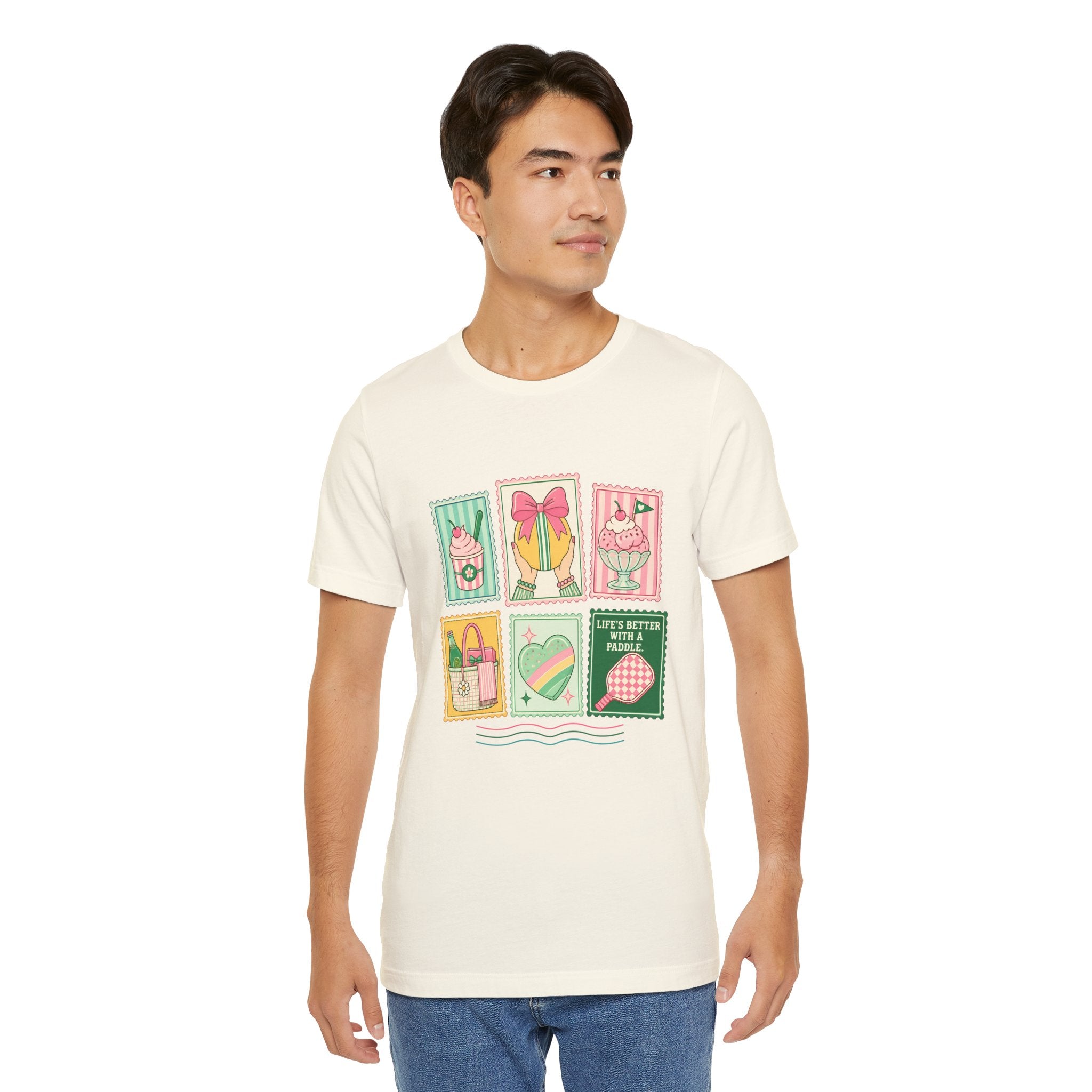 Summer Picnic Graphic Tee — 'Life's Better with a Picnic' Vintage Stamp Design