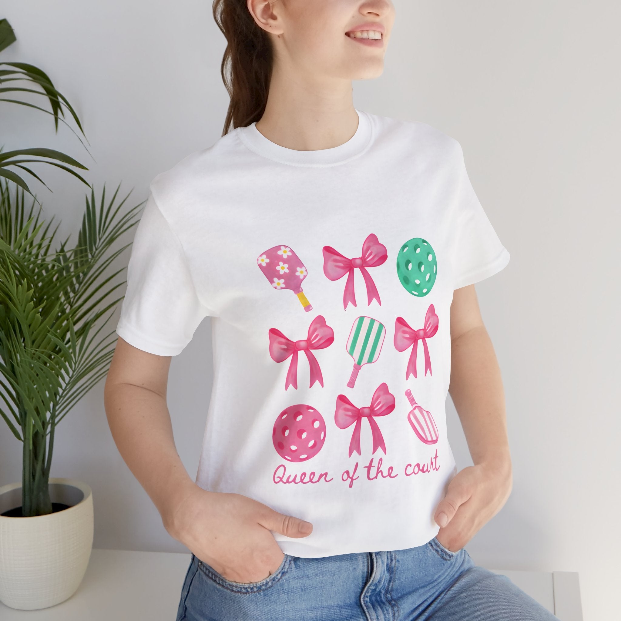 Queen of the Court Candy Pickleball T-Shirt
