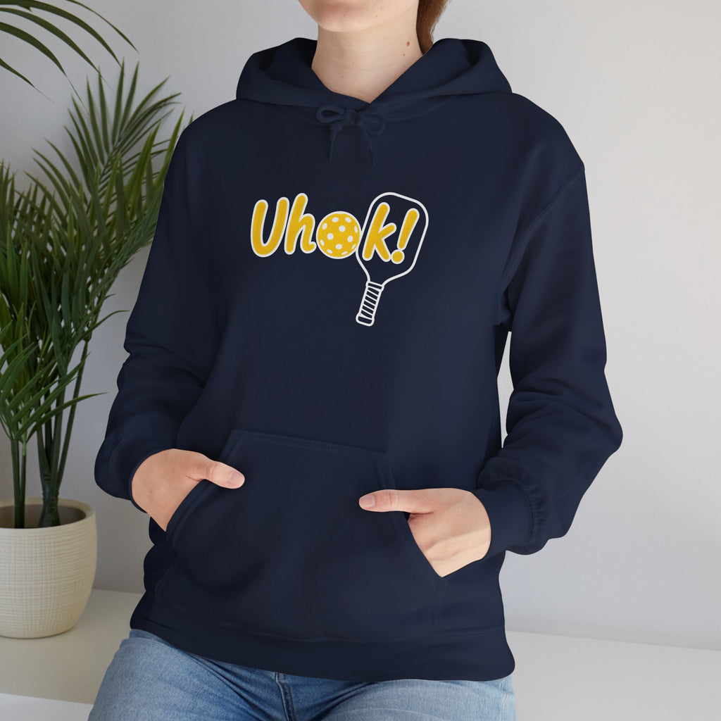 Pickleball 'Uh oh!' Paddle Hoodie – Fun Retro Pickleball Sweatshirt