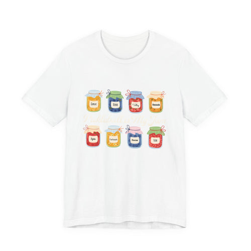 Jam Jar Kitchen Tee — Cute Preserves Illustration T-Shirt