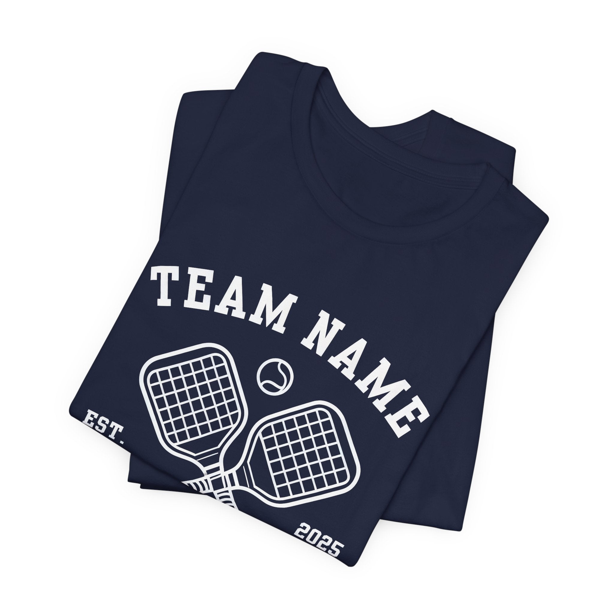 Pickleball Club T-Shirt — Custom Team Name, Austin TX (Est. 2025)
