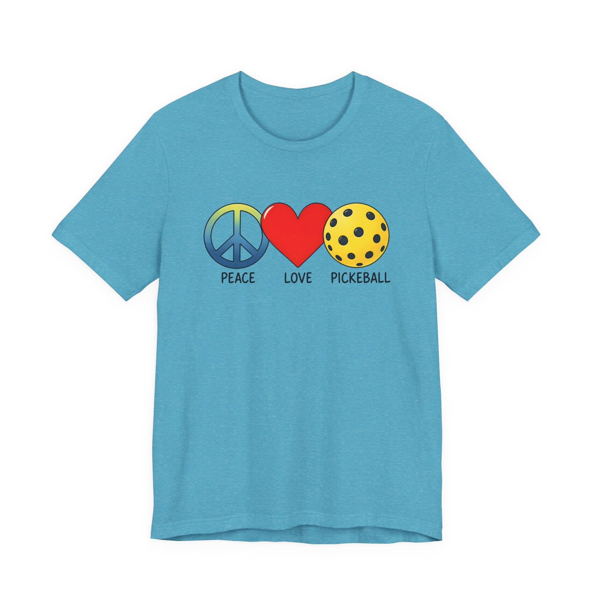 Pickleball Peace Love Tee