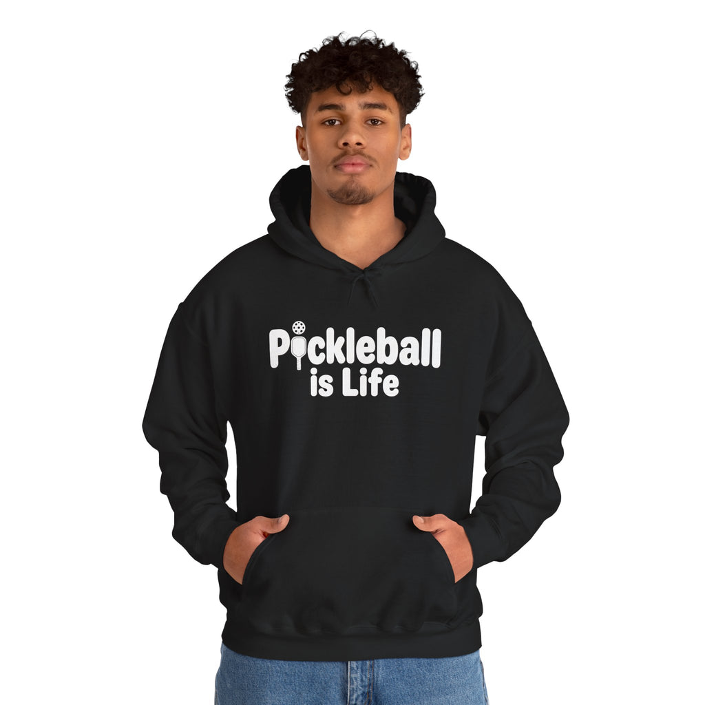Pickleball Is Life Hoodie — Funny Pickleball Player Pullover