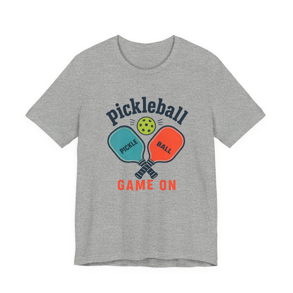 Pickleball 'Game On' Tee — Retro Pickleball Paddles Graphic T-Shirt