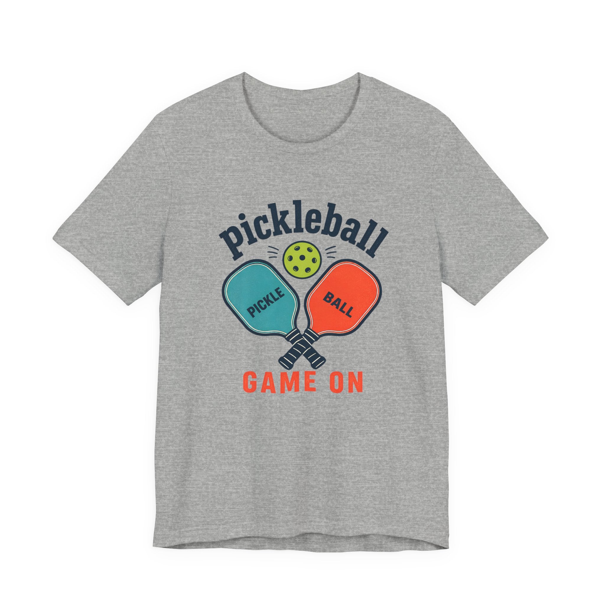 Pickleball 'Game On' Tee — Retro Pickleball Paddles Graphic T-Shirt