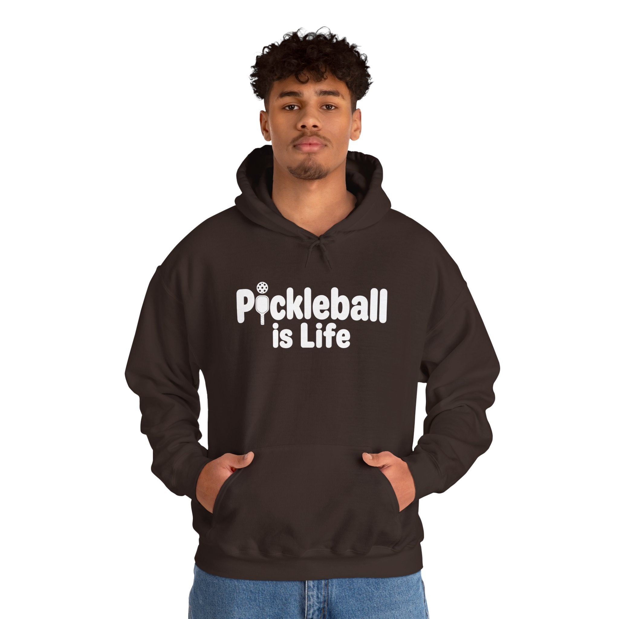 Pickleball Is Life Hoodie — Funny Pickleball Player Pullover